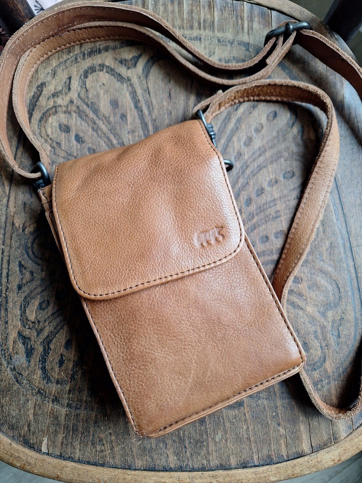 Bear Design - tas Robbie - Zo goed als nieuw, Ophalen of Verzenden, Zo goed als nieuw, Bruin, Schoudertasje