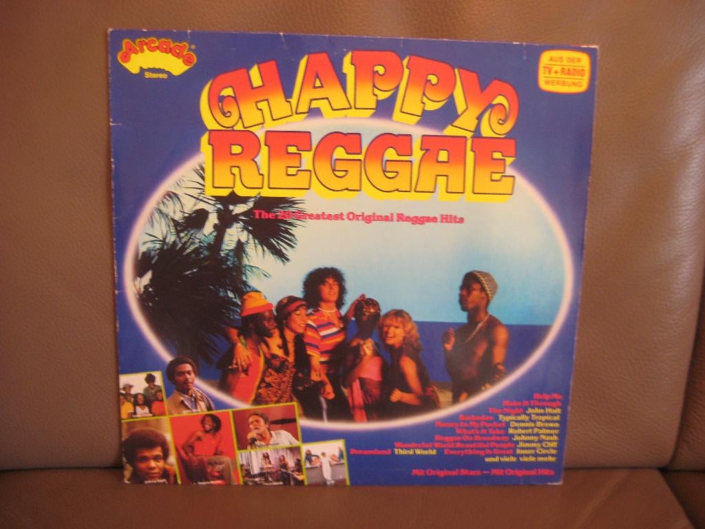 Happy Reggae, Cd's en Dvd's, Vinyl | Verzamelalbums, Zo goed als nieuw, Pop, 12 inch, Ophalen of Verzenden