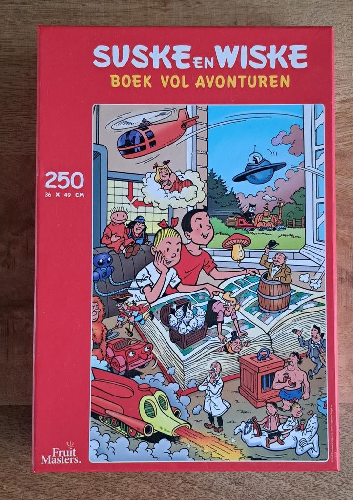 6 diverse legpuzzels: Suske en Wiske, Jan van Haasteren, Hobby en Vrije tijd, Denksport en Puzzels, Ophalen of Verzenden, 500 t/m 1500 stukjes