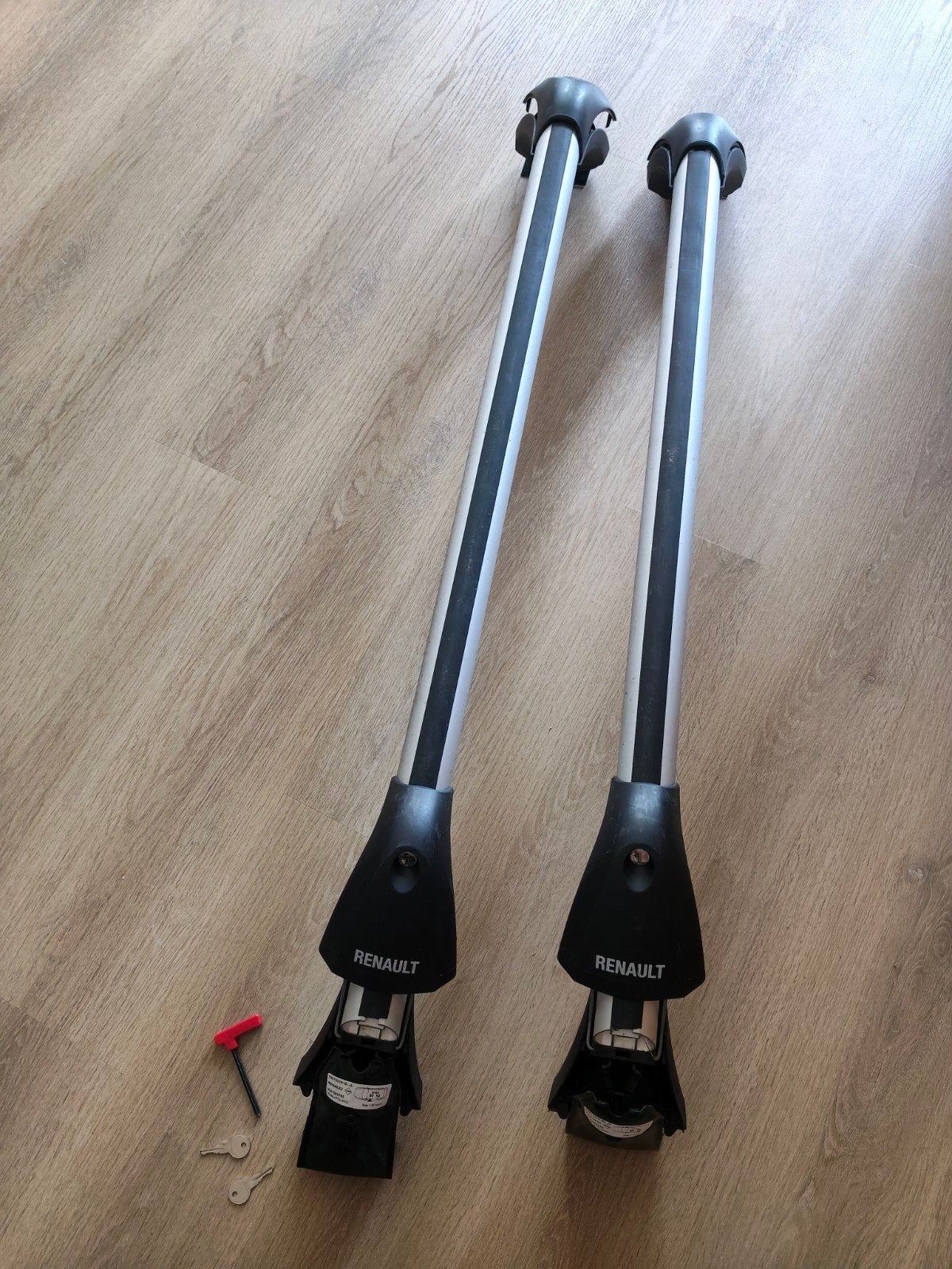 Renault Dakkoffer Dragers - Max 80kg, 130 km/u, Auto diversen, Dakdragers, Gebruikt, Ophalen