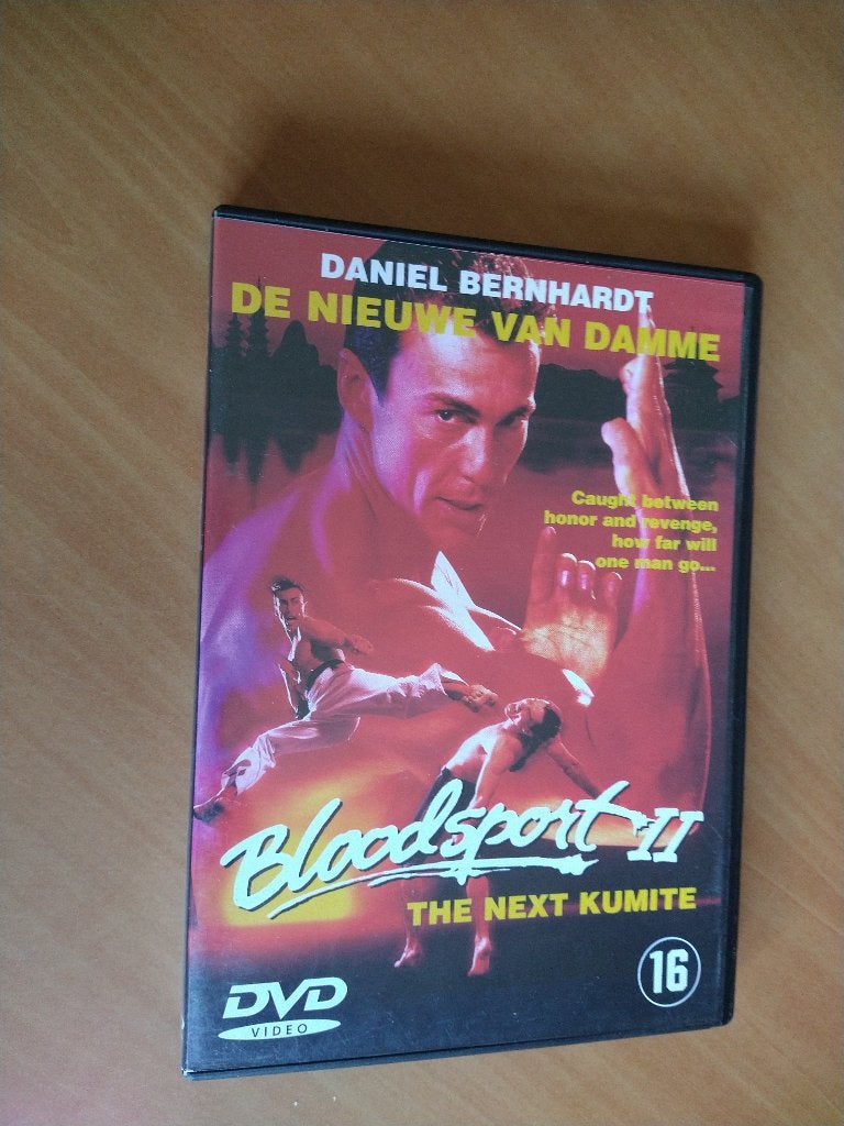 DVD Bloodsport II. The Next Kumite, Alle leeftijden, Ophalen of Verzenden, Zo goed als nieuw