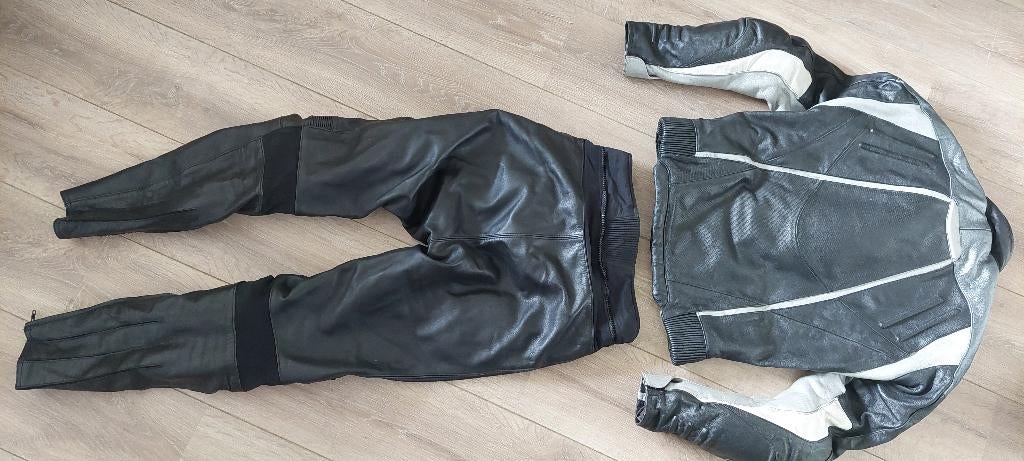 Leren Motorpak maat 48 incl laarzen, Motoren, Kleding | Motorkleding, Ophalen, Tweedehands, Dames, Combipak