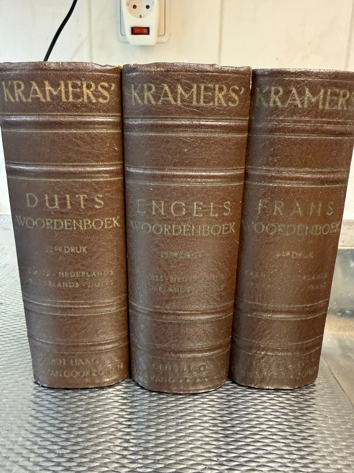 Vintage Kramers woordenboeken uit 1936, Ophalen of Verzenden, Gelezen, Kramers, Nederlands