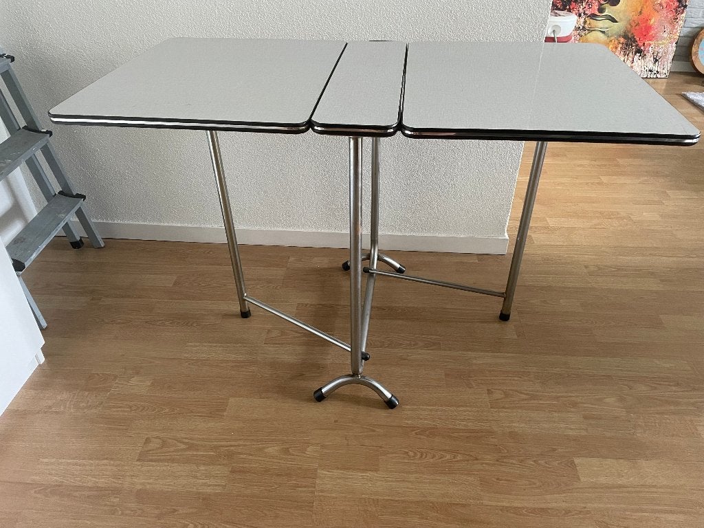 vintage formica klaptafel, Verzamelen, Retro, Ophalen, Huis en Inrichting