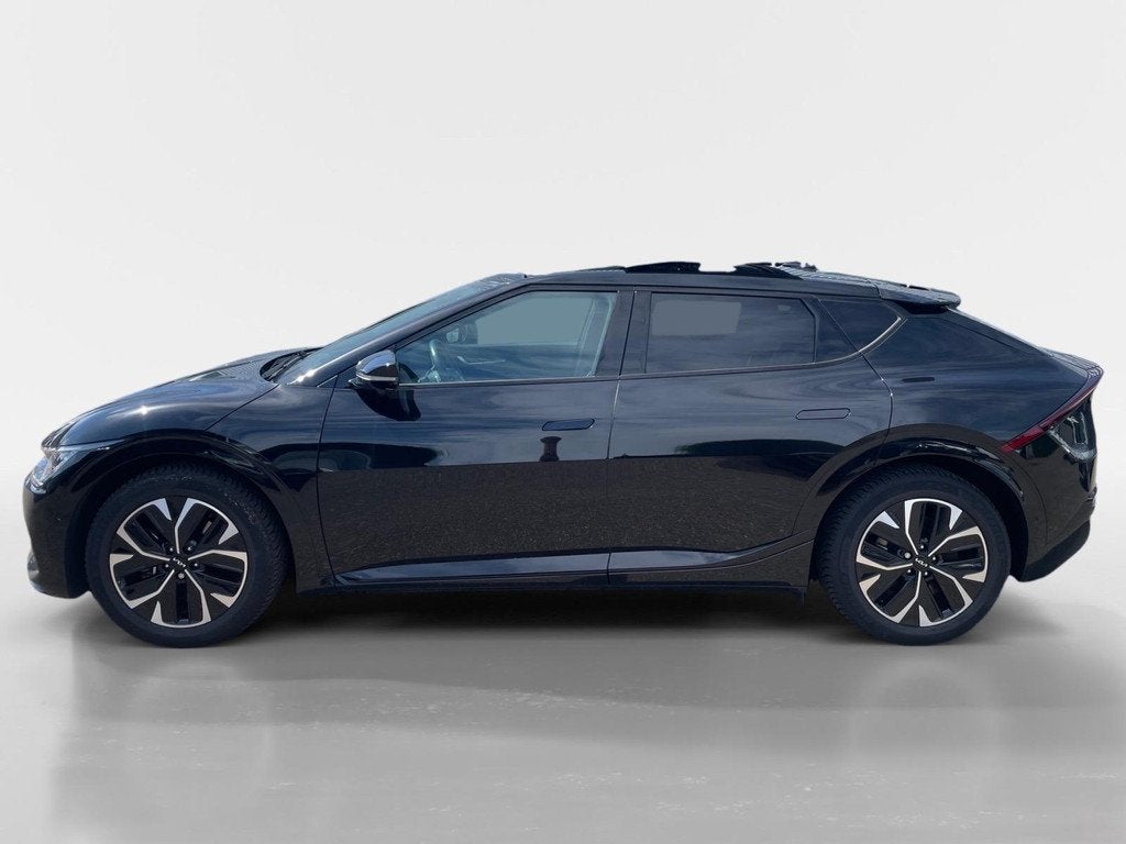 Kia EV6 GT-Line 77.4 kWh | Climate control | navigatie | 360, Auto's, Automaat, Achterwielaandrijving, Gebruikt, Zwart