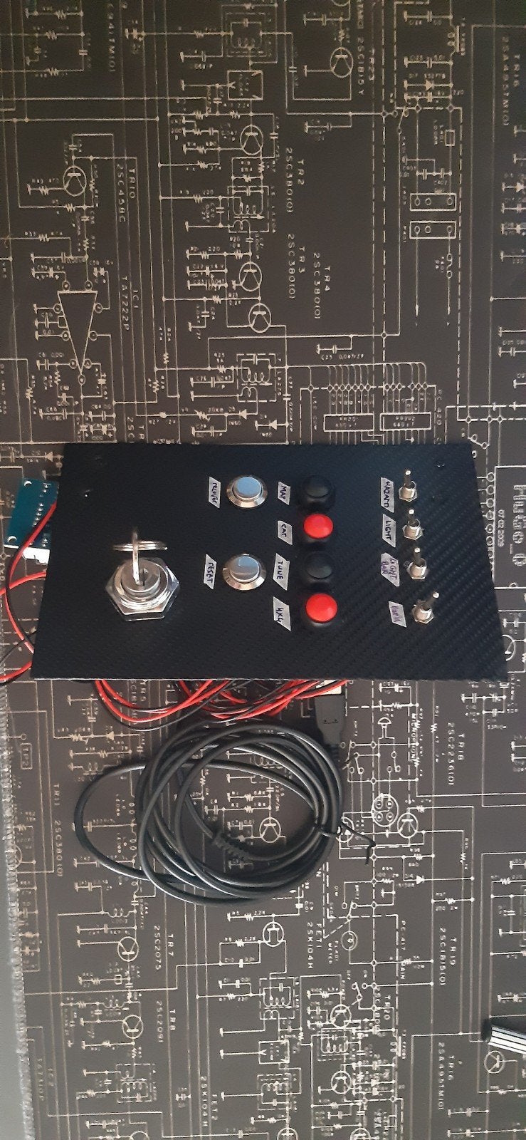 Simrig Button Box Project - Aluminium -  DIY PC Joystick, Ophalen of Verzenden, PC