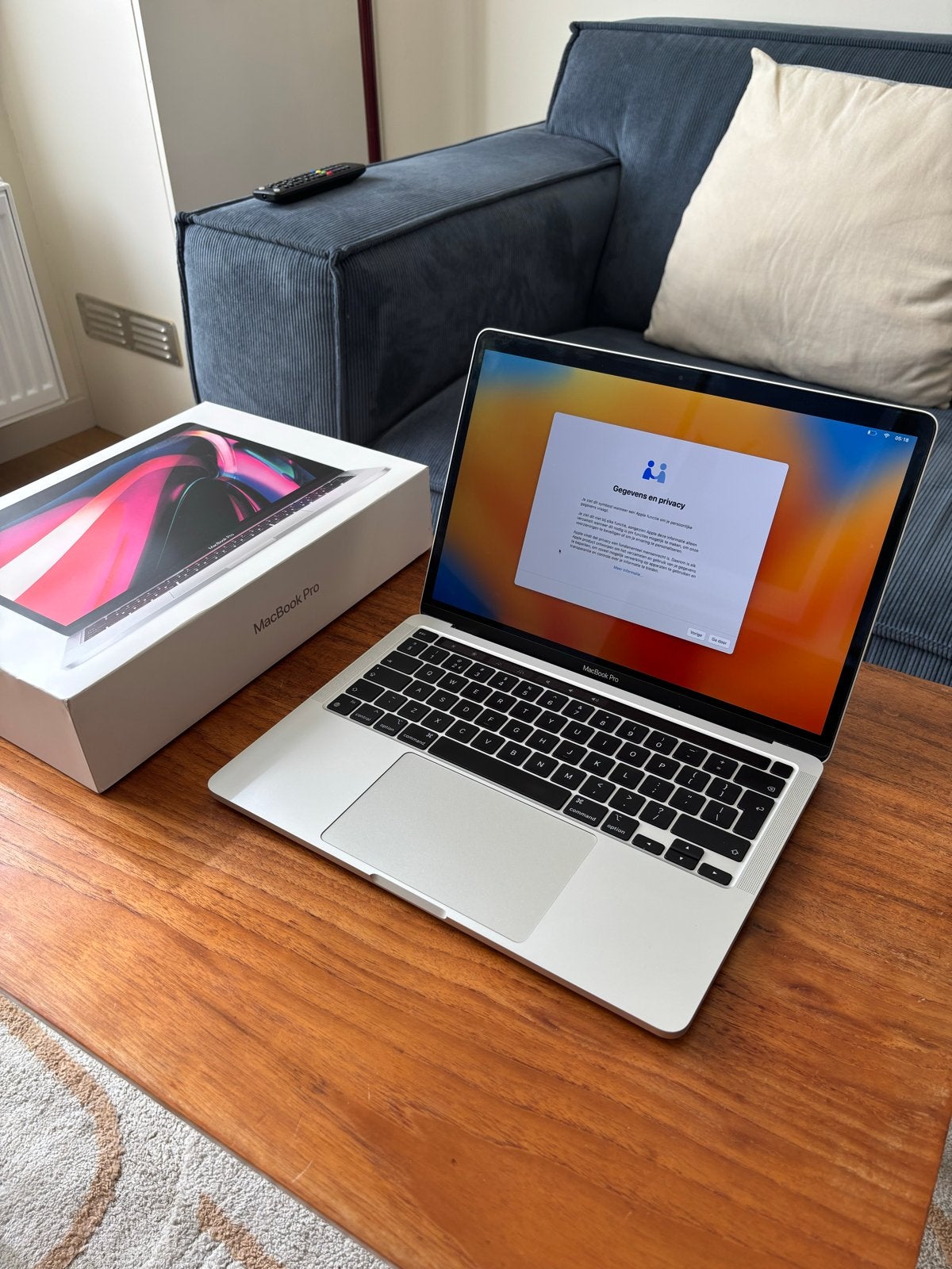 MacBook Pro 13” M1 2020 | 16GB | 256GB SSD | Zilver