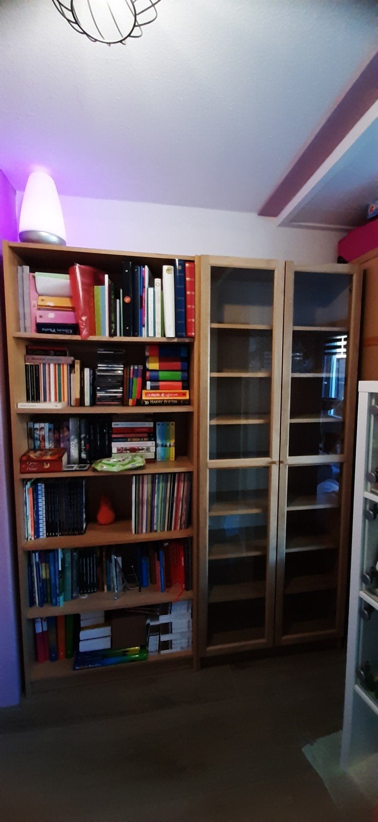 twee billy boekenkasten, Ophalen, Met deur(en), 200 cm of meer, 50 tot 100 cm