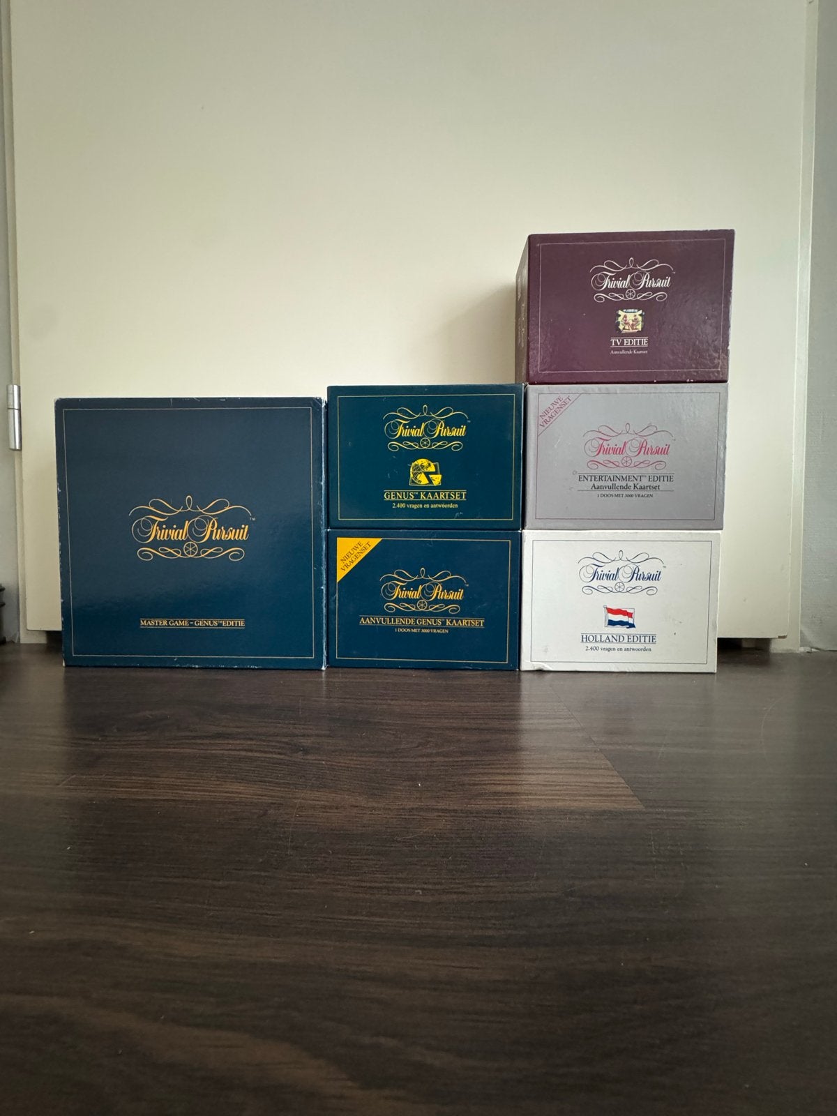 Trivial Pursuit Master Game met diverse uitbreidingen, Drie of vier spelers, Ophalen, Gebruikt