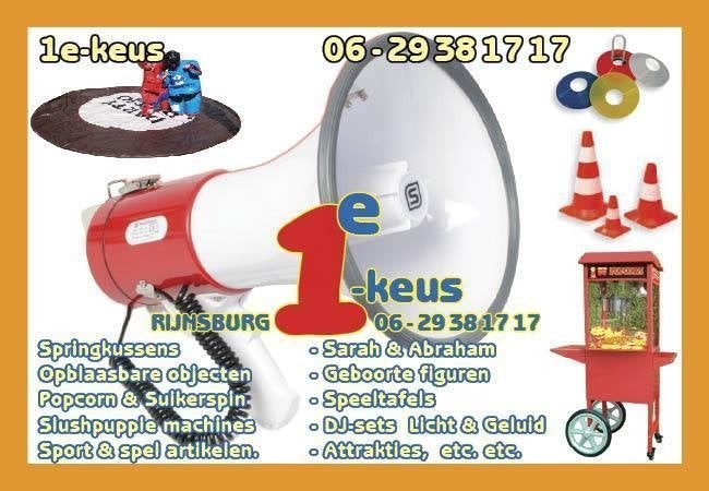 MEGAFOON ea sportdag attributen huren, stopwatch, fluitjes,, Ophalen, Zo goed als nieuw, Overige