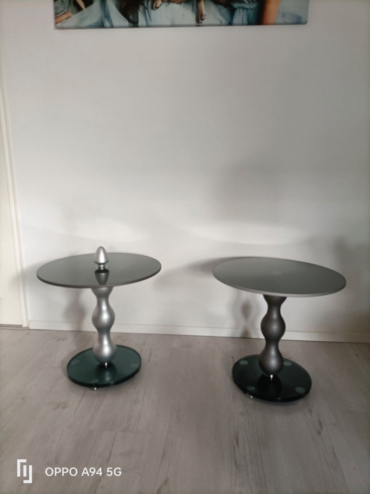 2 Leolux bijzettafels - Modern design, Huis en Inrichting, Ophalen