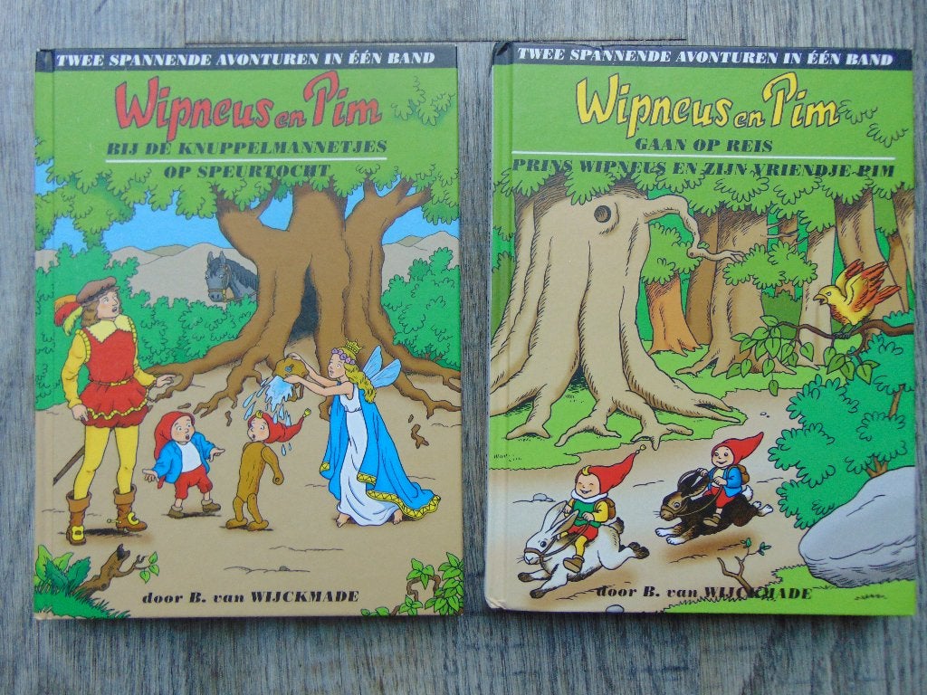 Wipneus en Pim set 2 stuks hardcover boek = 4 verhalen, Ophalen of Verzenden, Zo goed als nieuw, B. van Wijckmade, Fictie algemeen