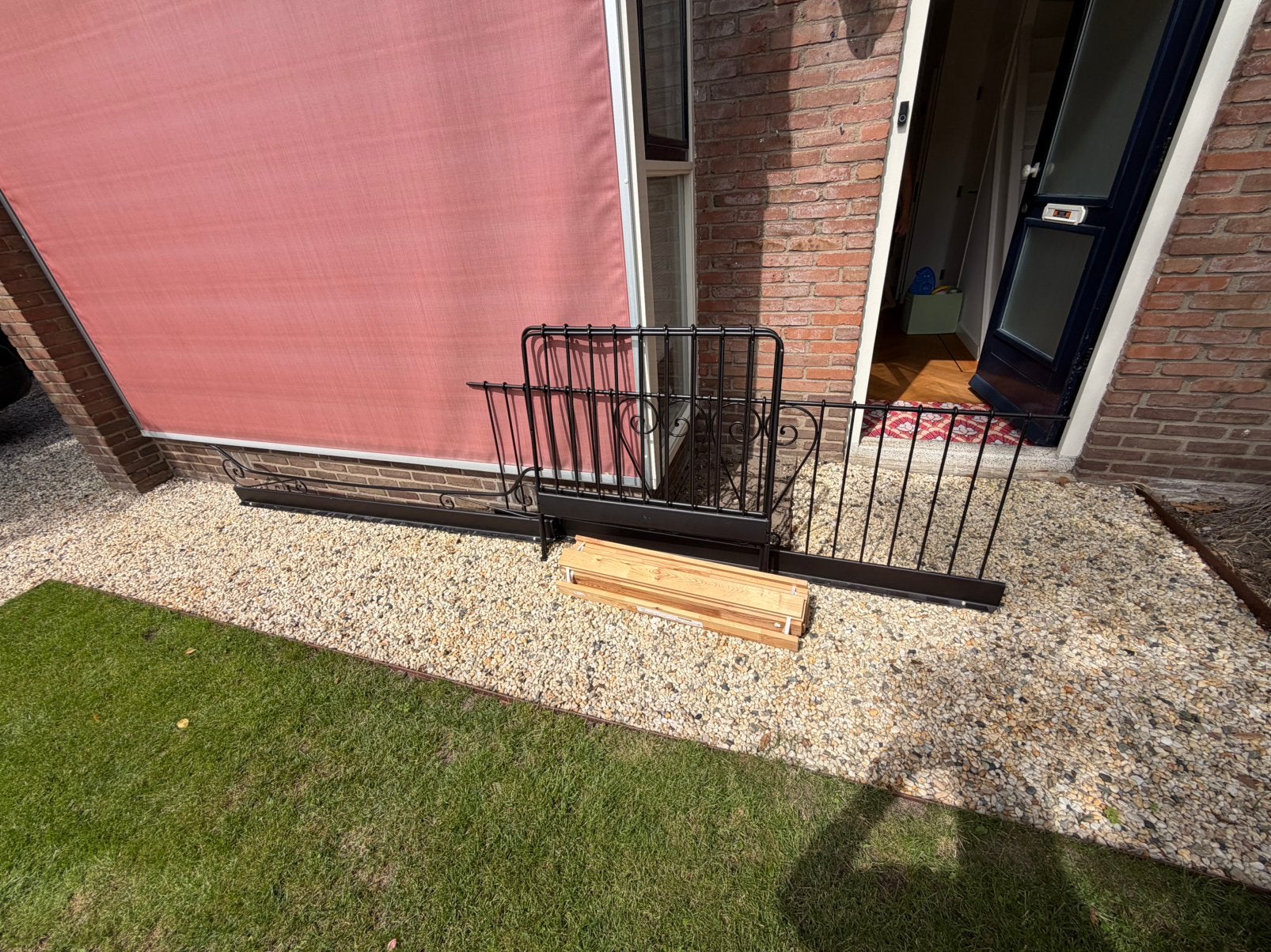 Leuk meidenbed gratis op te halen, Ophalen, Gebruikt, Eenpersoons, 200 cm