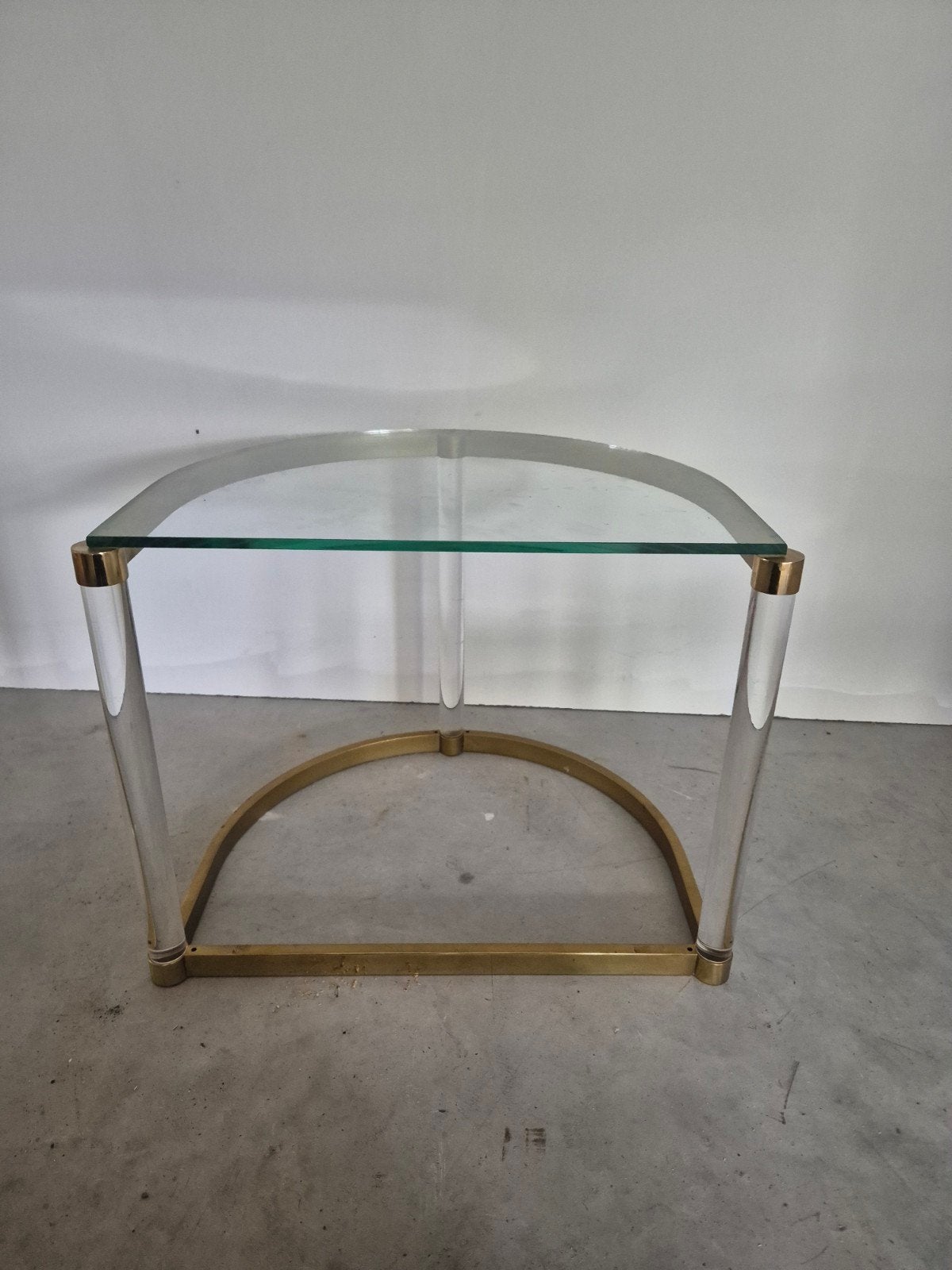 Hollywood regency bijzettafel hollis jones stijl, Ophalen of Verzenden