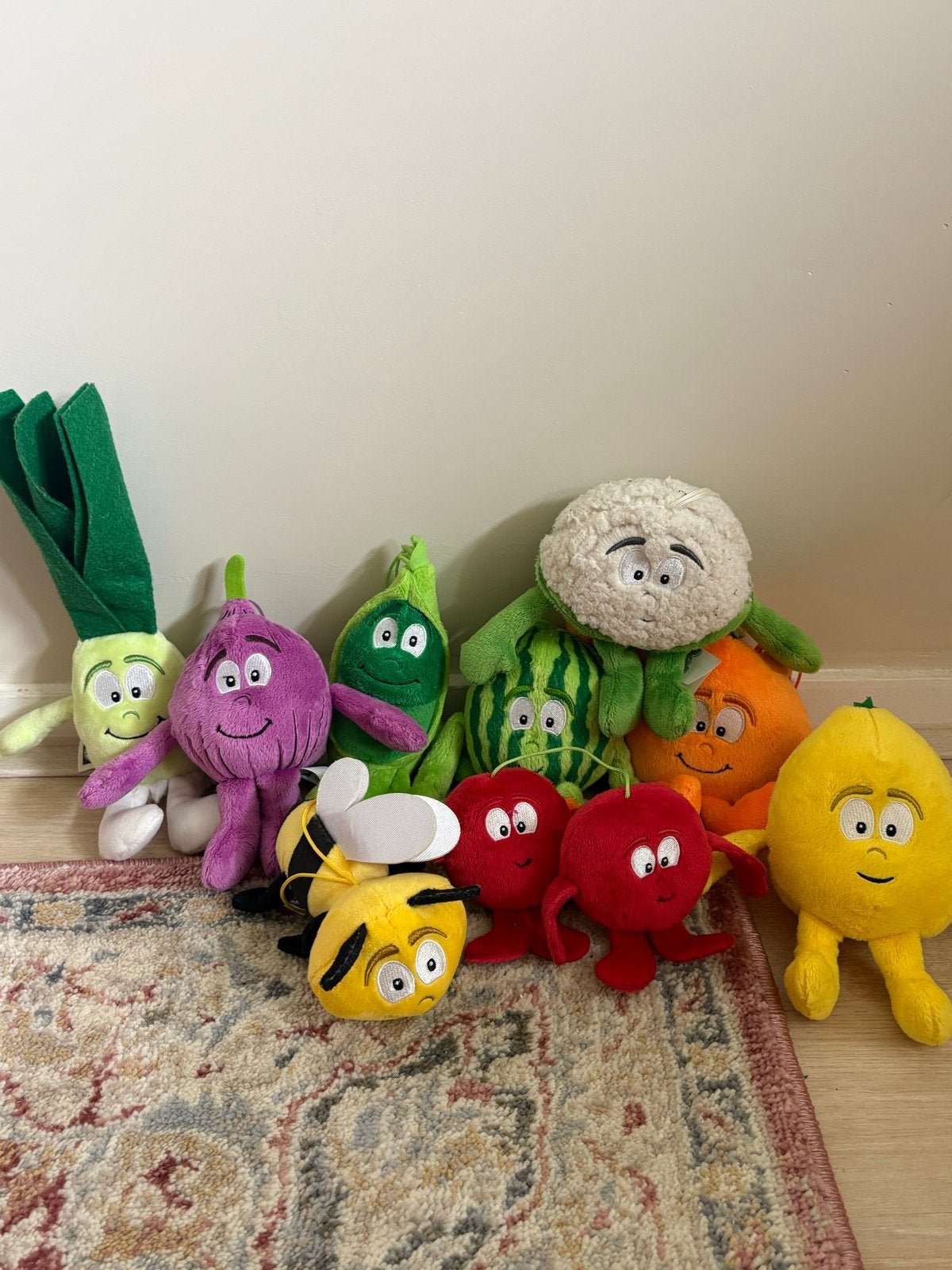 Lidl Groente Knuffels Set - Spaaractie, Lidl, Overige karakters, Overige typen, Ophalen of Verzenden