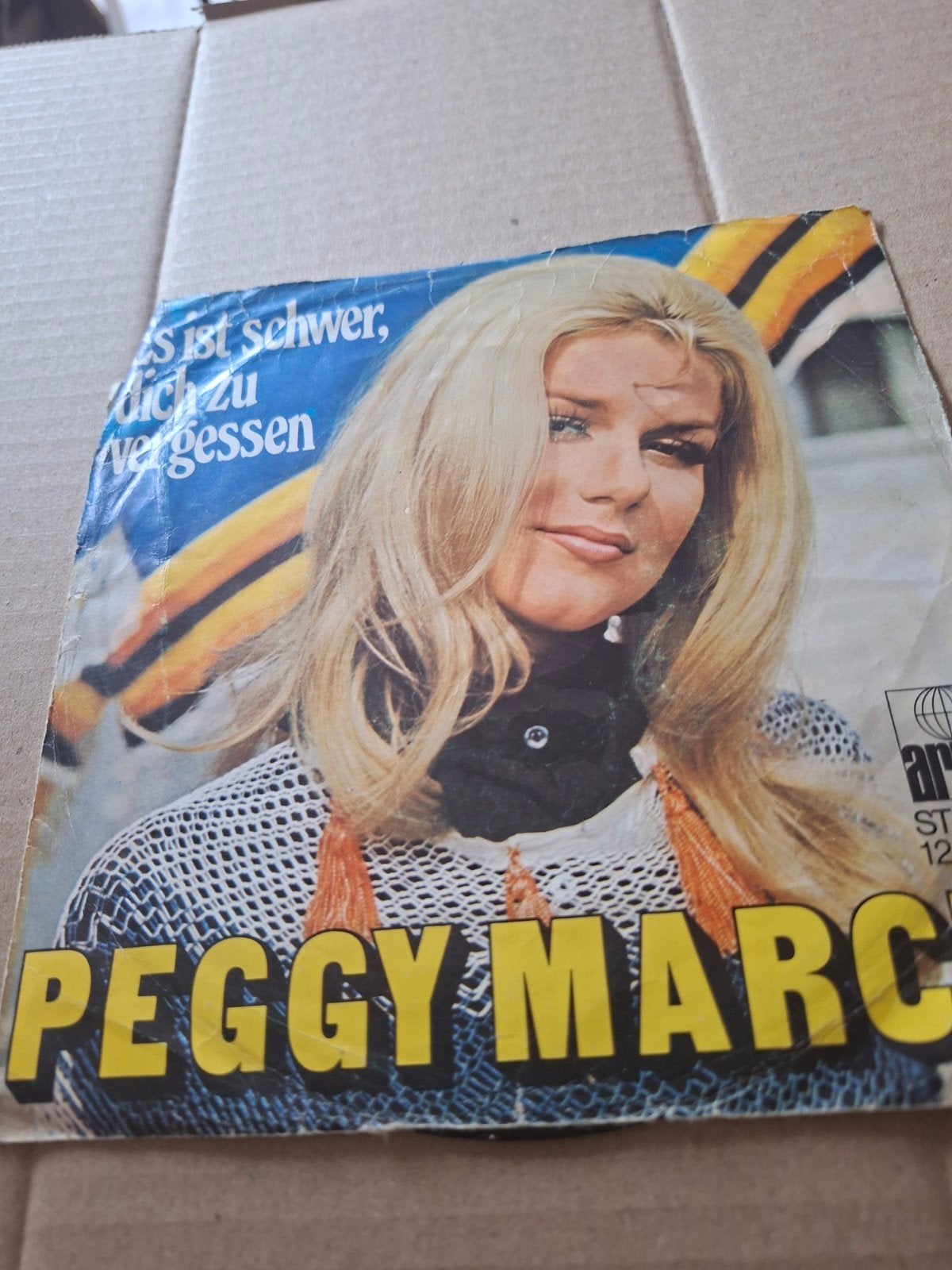peggy march  es ist schwer dich zu vergessen, Cd's en Dvd's, Vinyl | Nederlandstalig, Ophalen of Verzenden, Zo goed als nieuw