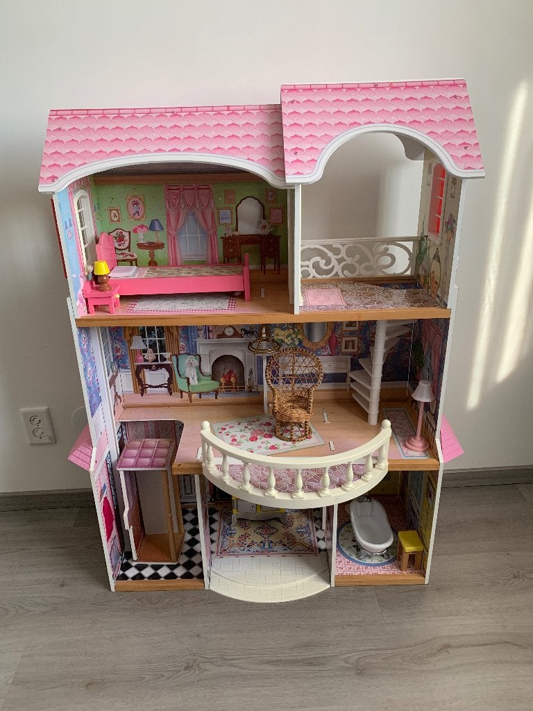Kidikraft Poppenhuis, Ophalen, Gebruikt, Poppenhuis