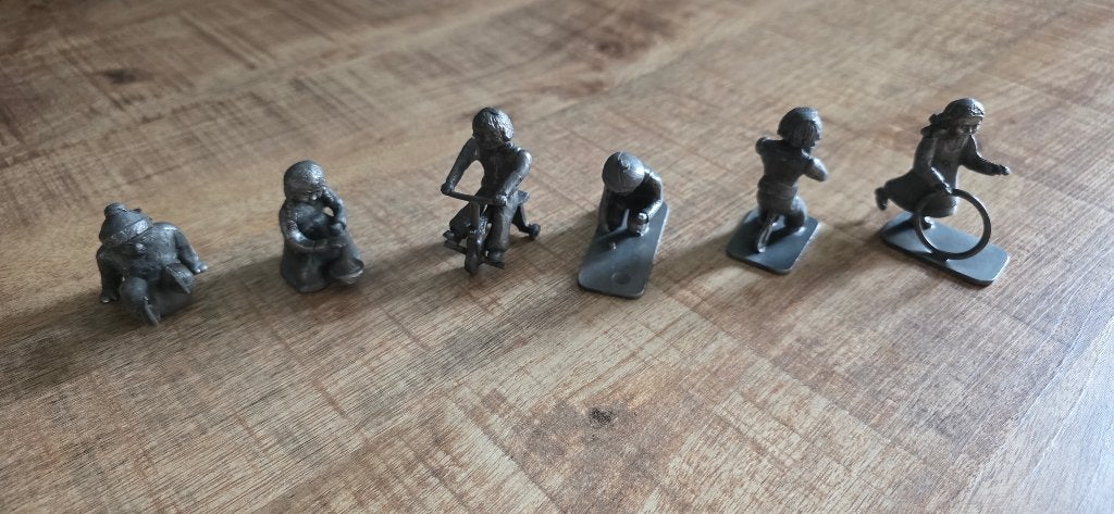 tinnen figuurtjes allerlei samen in 1 koop, Ophalen of Verzenden