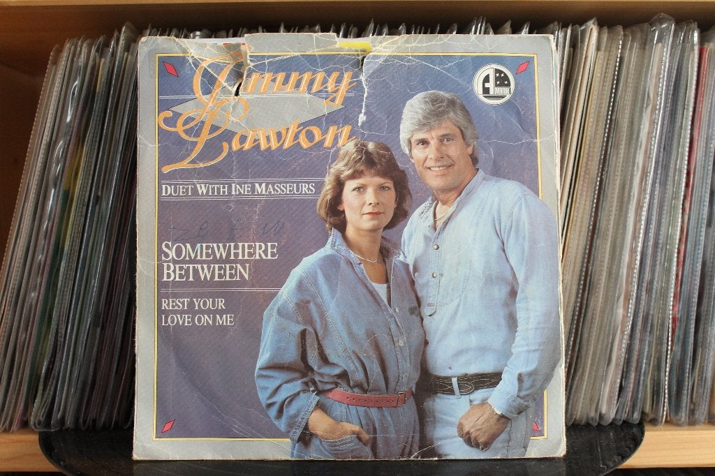 7" Single Jimmy Lawton Duet With Ine Masseurs - Somewhere Be, Gebruikt, 7 inch, Ophalen of Verzenden, Pop
