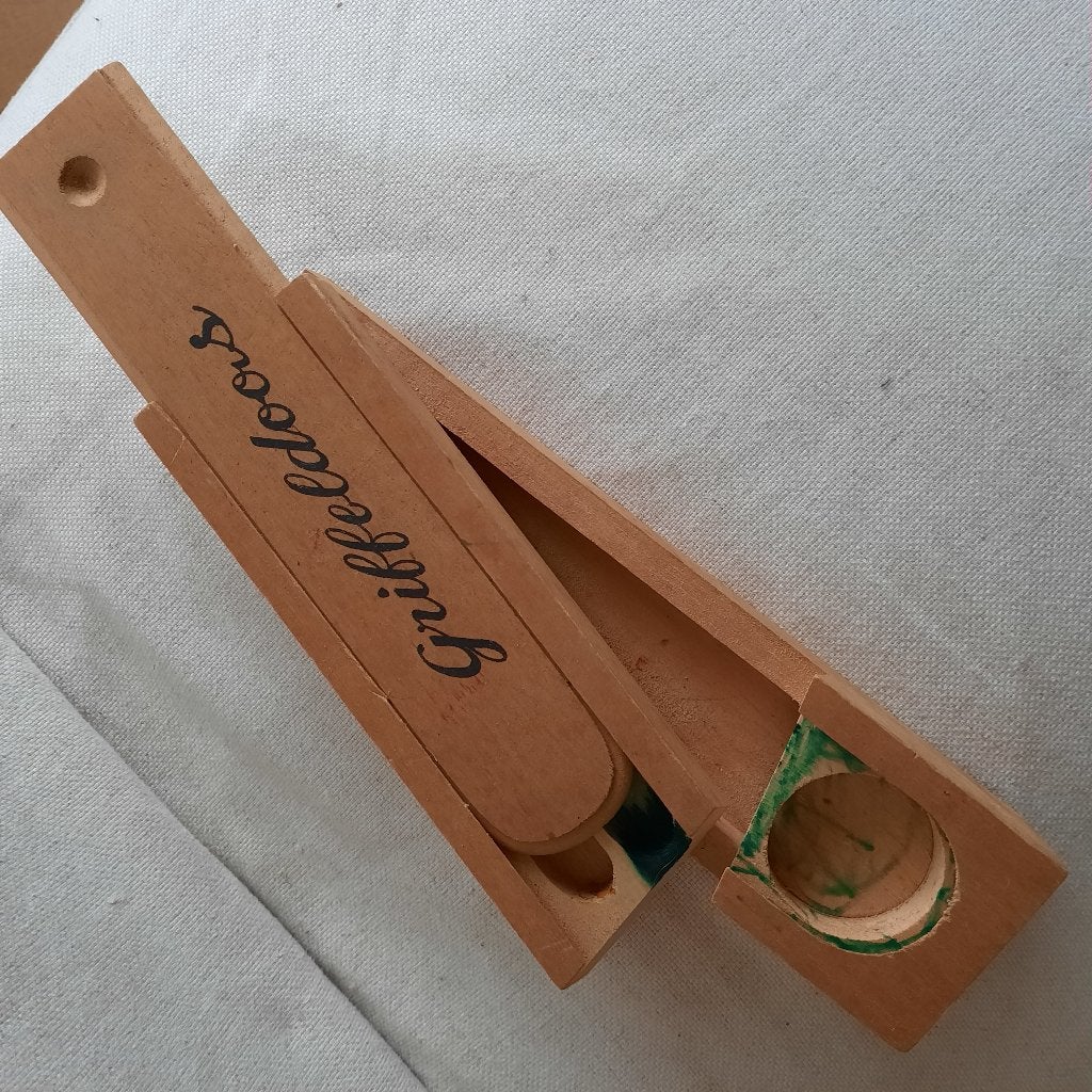 Vintage Griffeldoos van hout, Antiek en Kunst, Ophalen of Verzenden