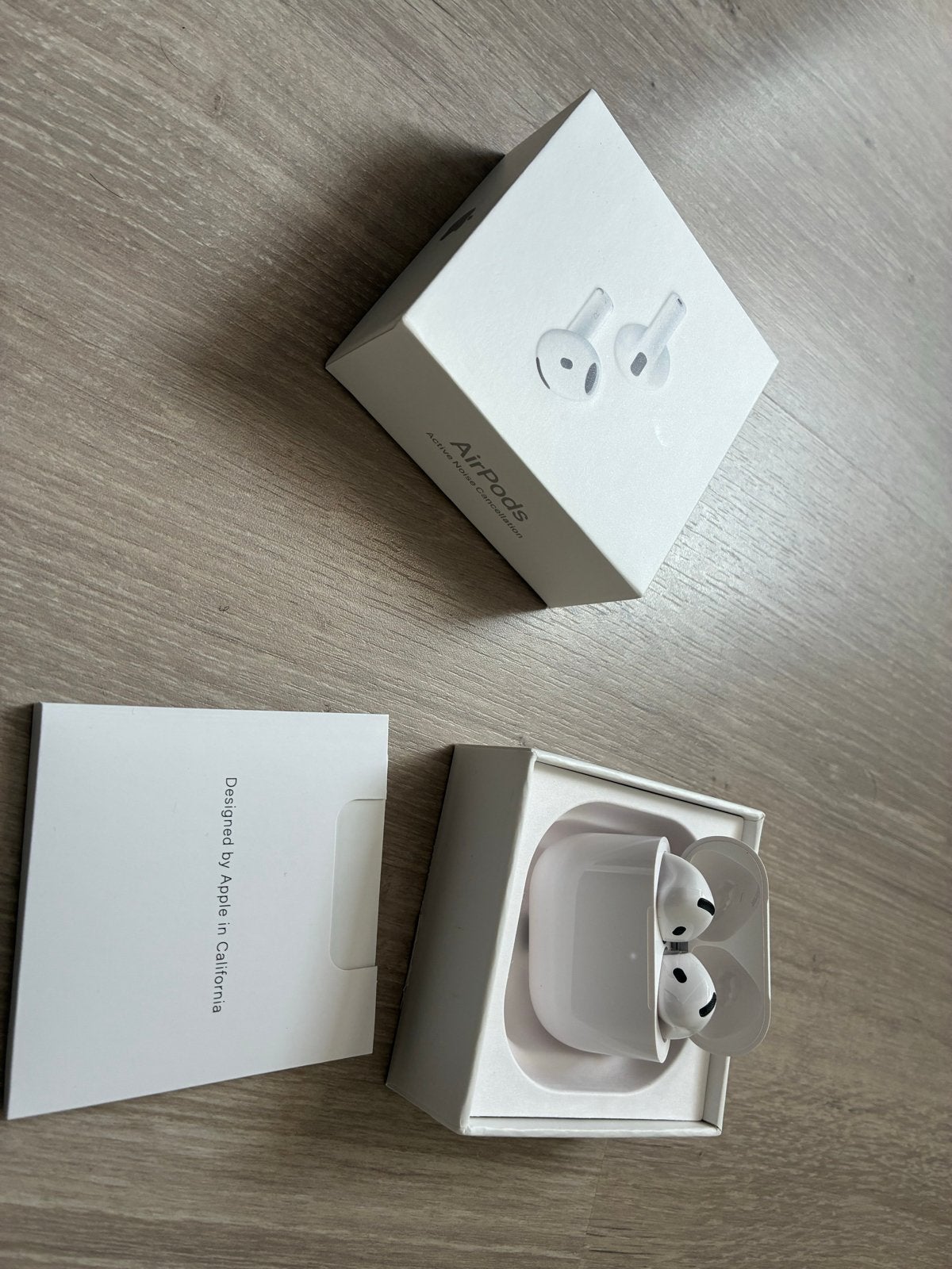Apple AirPods 4 met Active Noise Cancellation (ANC), In-ear, Bluetooth, Ophalen of Verzenden, Zo goed als nieuw