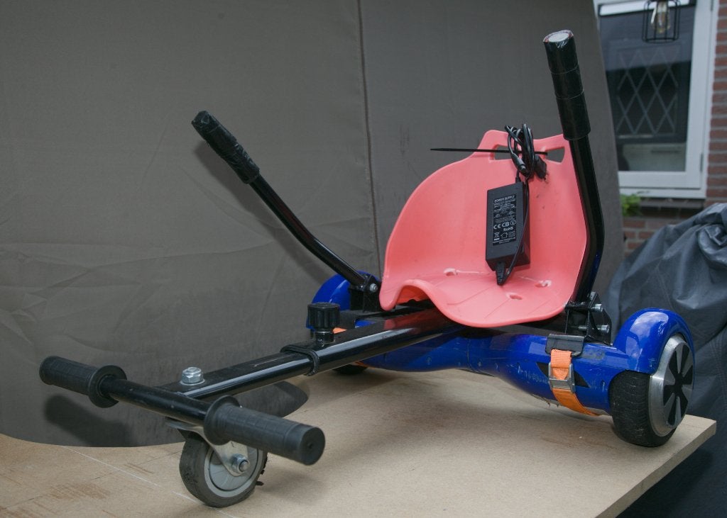 Hoverboard met zitje en oplader, Gebruikt