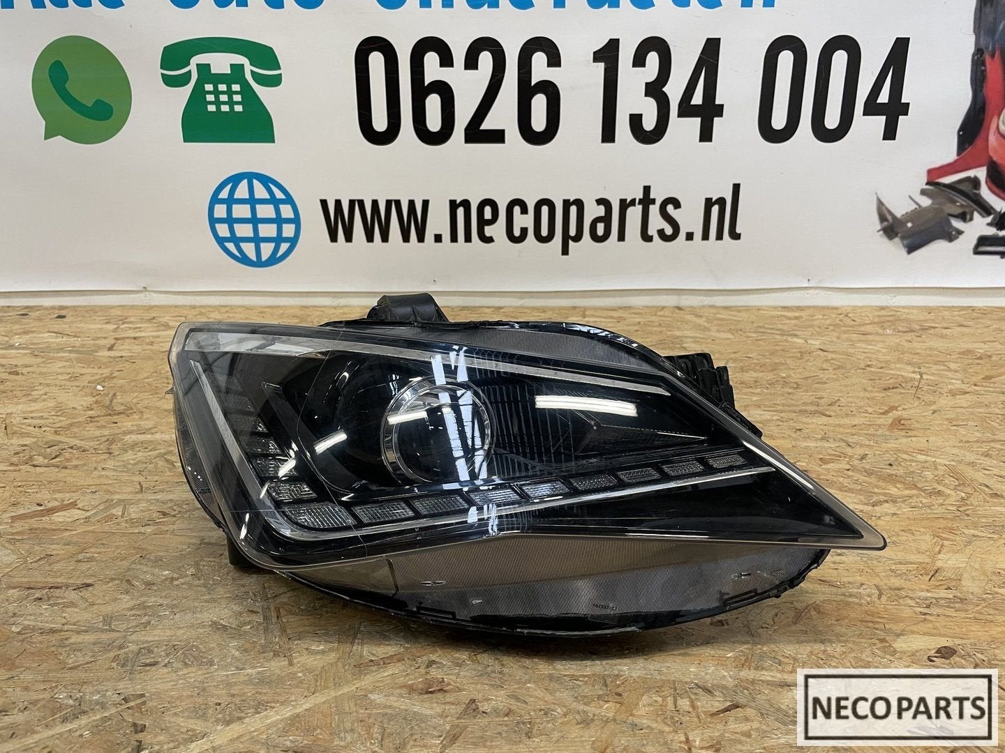 SEAT IBIZA 6J 6J1 XENON LED KOPLAMP RECHTS 6J1941008Q, Auto-onderdelen, Verlichting, Gebruikt, -, -, Ophalen of Verzenden