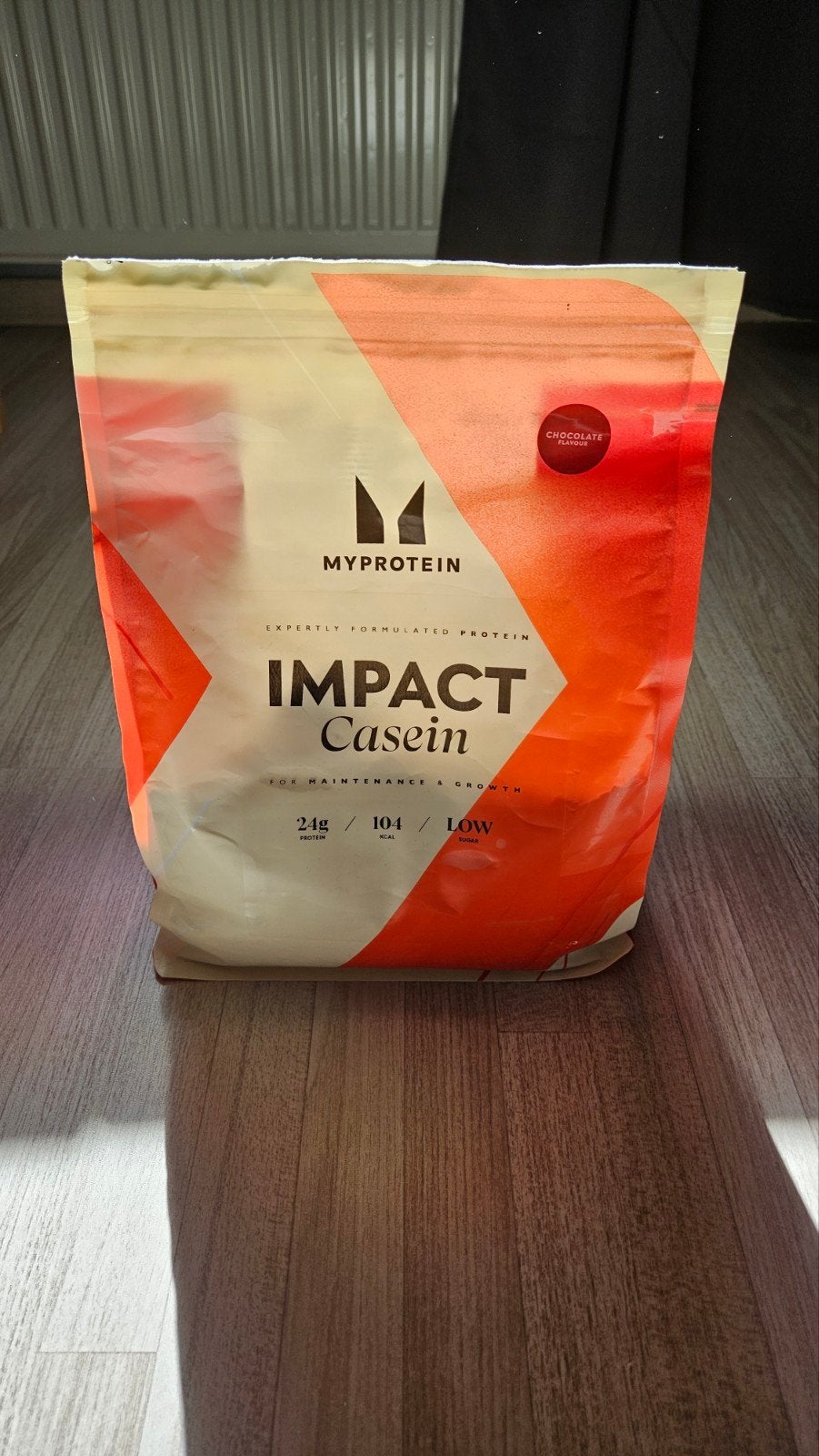 Myprotein Impact Caseïne Eiwitpoeder Chocolade Smooth, Sport en Fitness, Ophalen of Verzenden, Zo goed als nieuw, Poeder of Drank