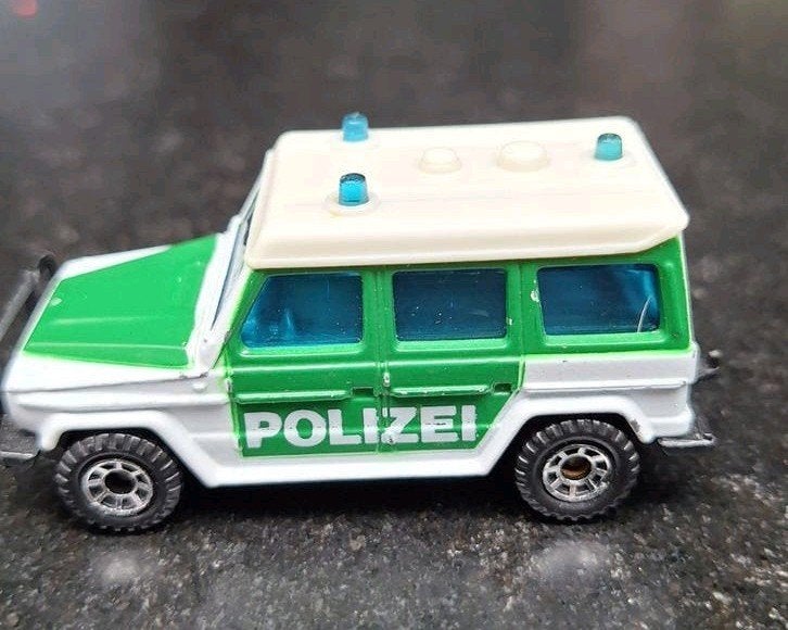 Mercedes Benz 280 GE van Matchbox met "Polizei" opschrift, Ophalen of Verzenden, Gebruikt, Overige typen