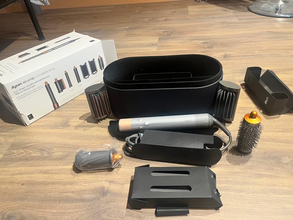 Dyson Airwrap Complete Long in perfecte staat, Sieraden, Tassen en Uiterlijk, Uiterlijk | Haarverzorging, Nieuw, Föhn of Haardroger