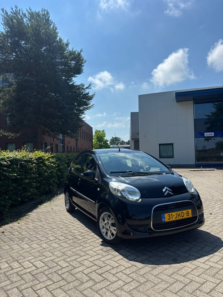 Citroën C1 1.0-12V Ambiance | Airco | APK t/m 07-2027 |, Voorwielaandrijving, Stof, Zwart, 4 stoelen