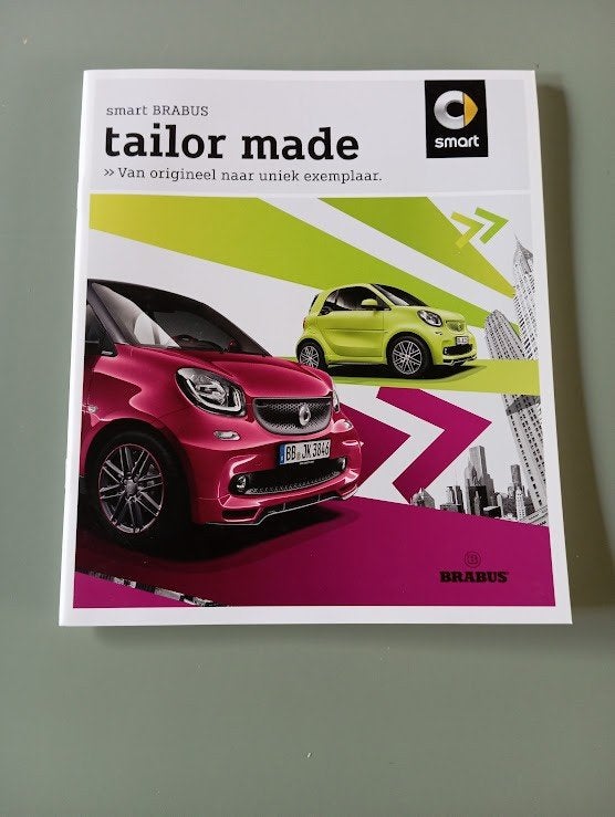 Smart Brabus For Two / For Two Cabrio 4 / 2016 32 pag., Verzenden, Zo goed als nieuw, Overige merken