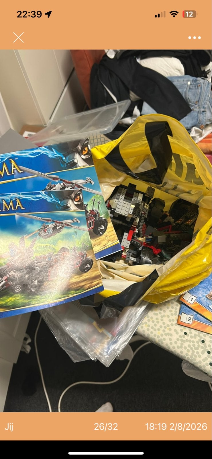 Lego Chima, Gebruikt, Overige thema's, Lego, Ophalen of Verzenden