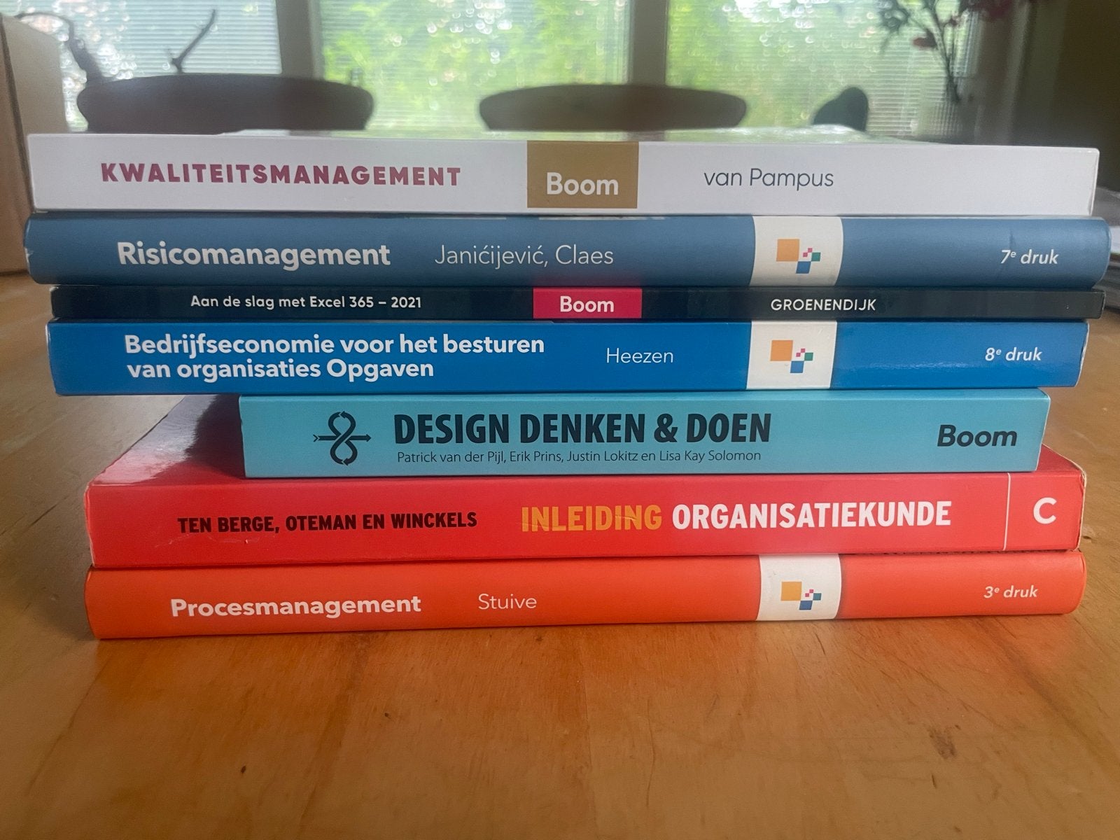 Volledige boekenset HBO Windesheim bedrijfskunde jaar 1, Ophalen of Verzenden, Gamma, Zo goed als nieuw, HBO
