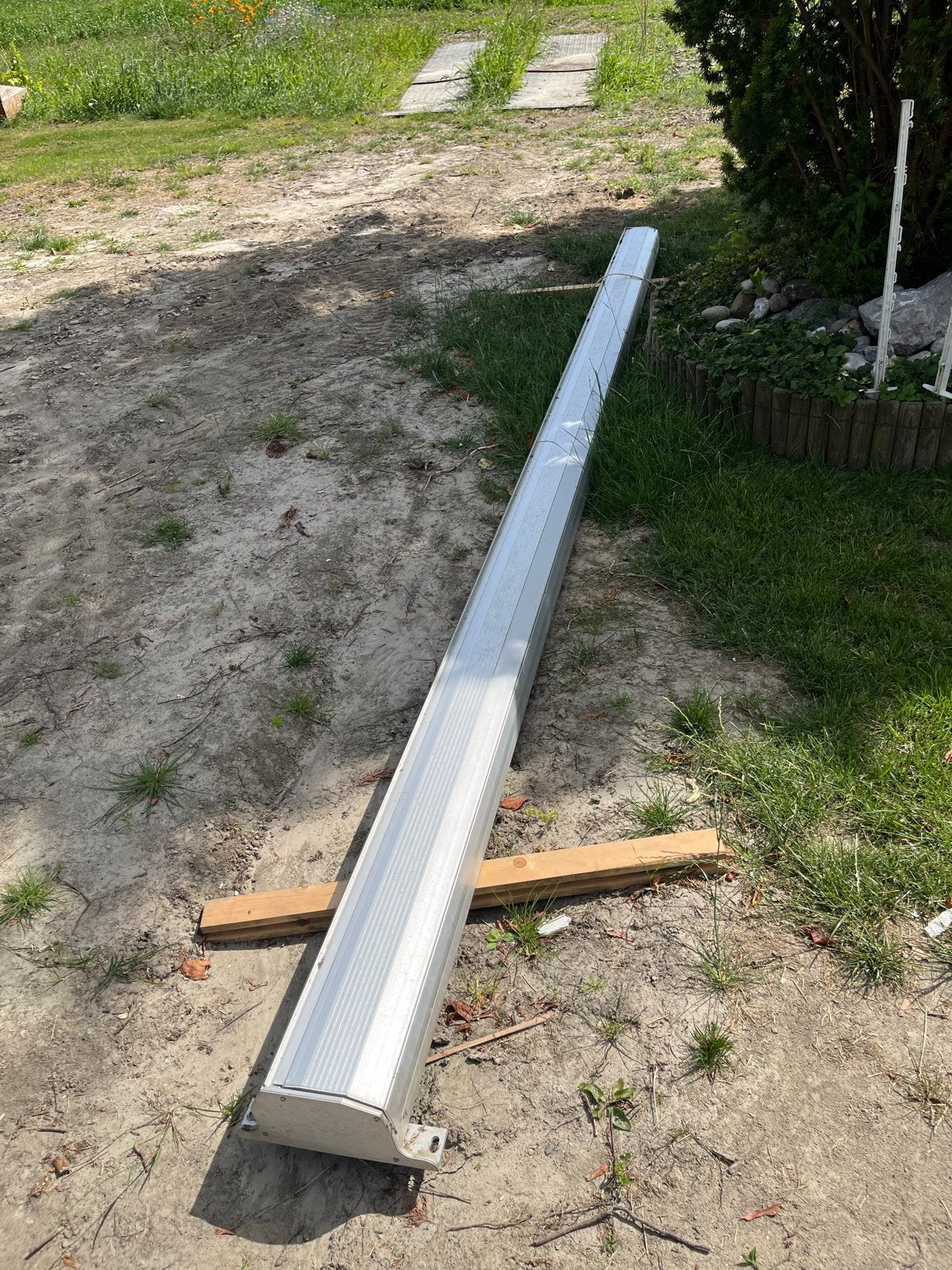 zonnescherm elektrisch, Ophalen, Gebruikt, Overige typen, 450 cm of meer