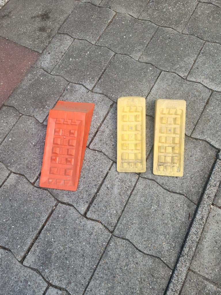 Oprij blokken, Ophalen