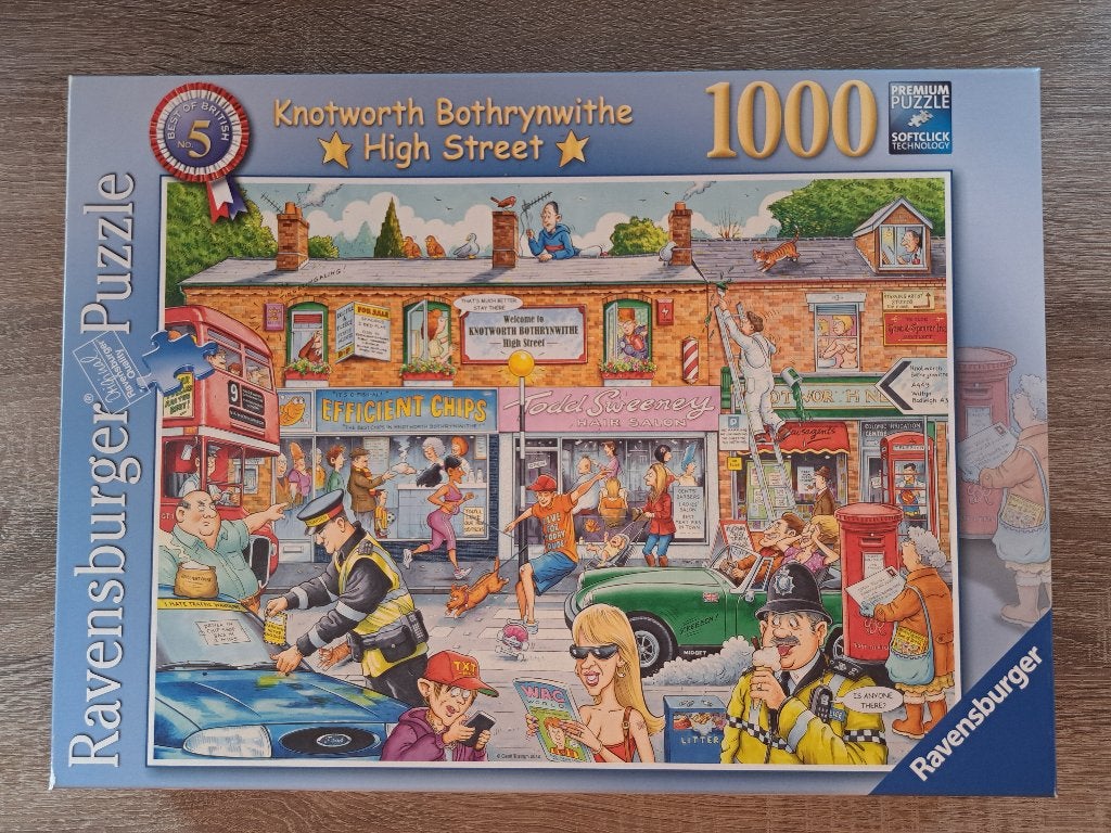 Legpuzzel Knotworth Bothrynewithe - 1000 stukjes, Ophalen of Verzenden, 500 t/m 1500 stukjes, Zo goed als nieuw, Legpuzzel
