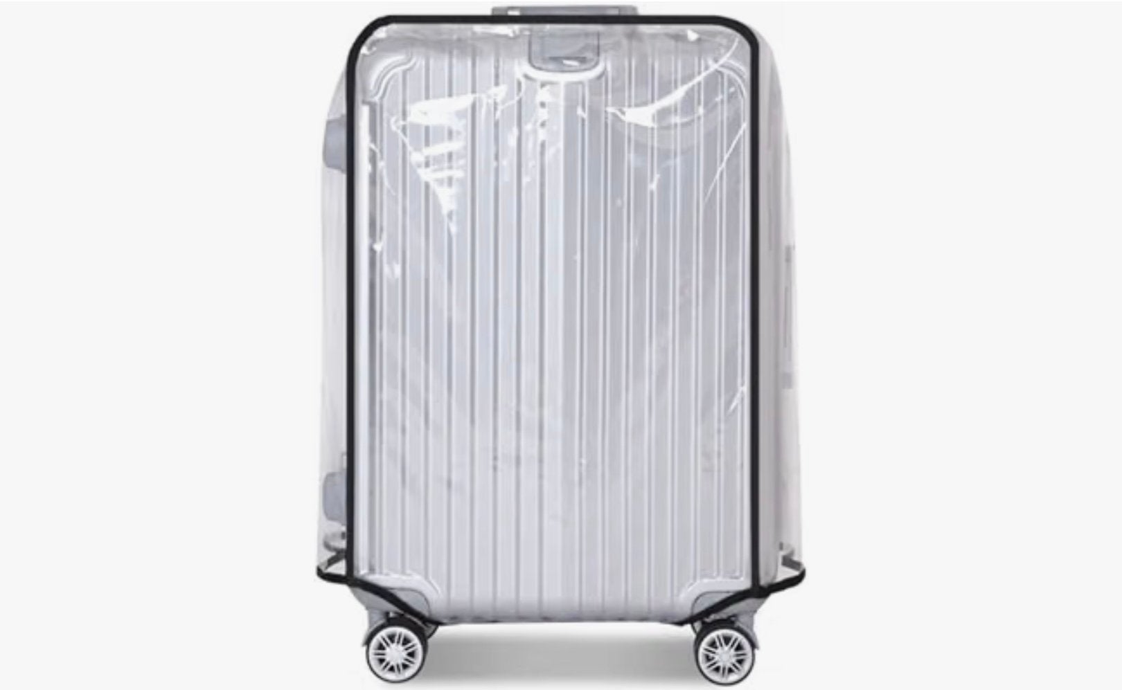 HIGHFLY Transparante PVC Bagagehoes 28 inch, 50 x 33 x 68 cm, 50 tot 60 cm, Nieuw, Ophalen of Verzenden, Minder dan 35 cm