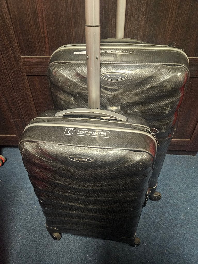 Samsonite div setjes lees de advertentie set is vanaf 210,=, Hard kunststof, Minder dan 50 cm, Ophalen of Verzenden, Zo goed als nieuw