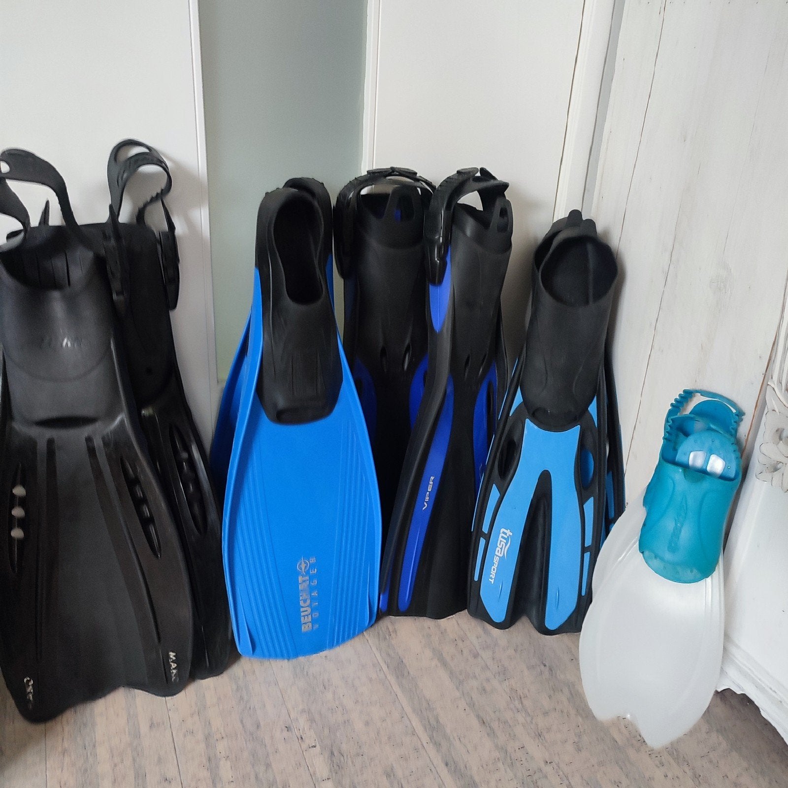 Zwemvliezen MAKO, BEUCHAT VOYAGER, VIPER, TUSA, SPEEDO, Ophalen of Verzenden, Zwem- of Duikvliezen