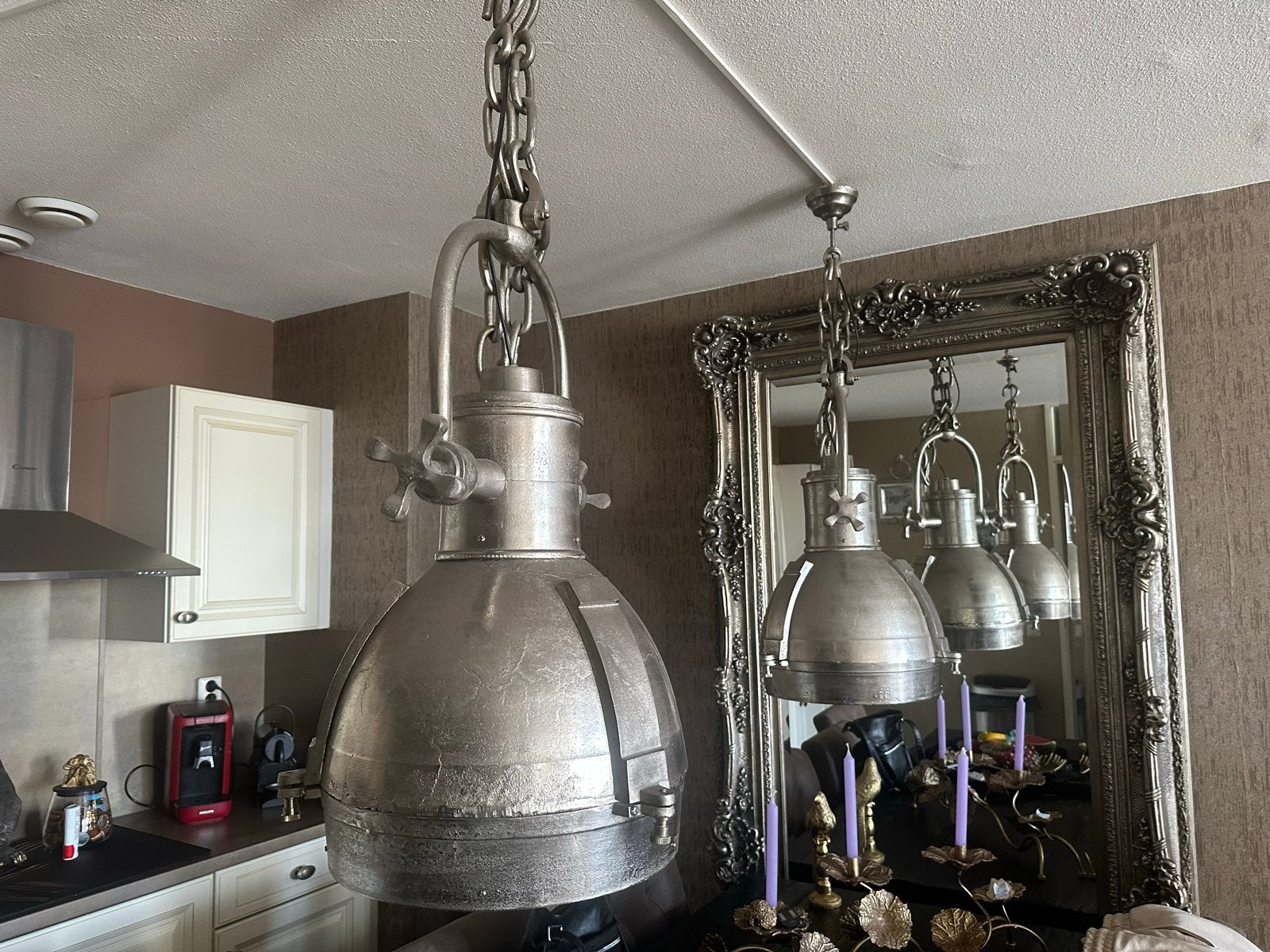 Rofra Hanglamp Philadelphia - Industriële Stijl, Ophalen, Gebruikt, Metaal, E27 (groot)