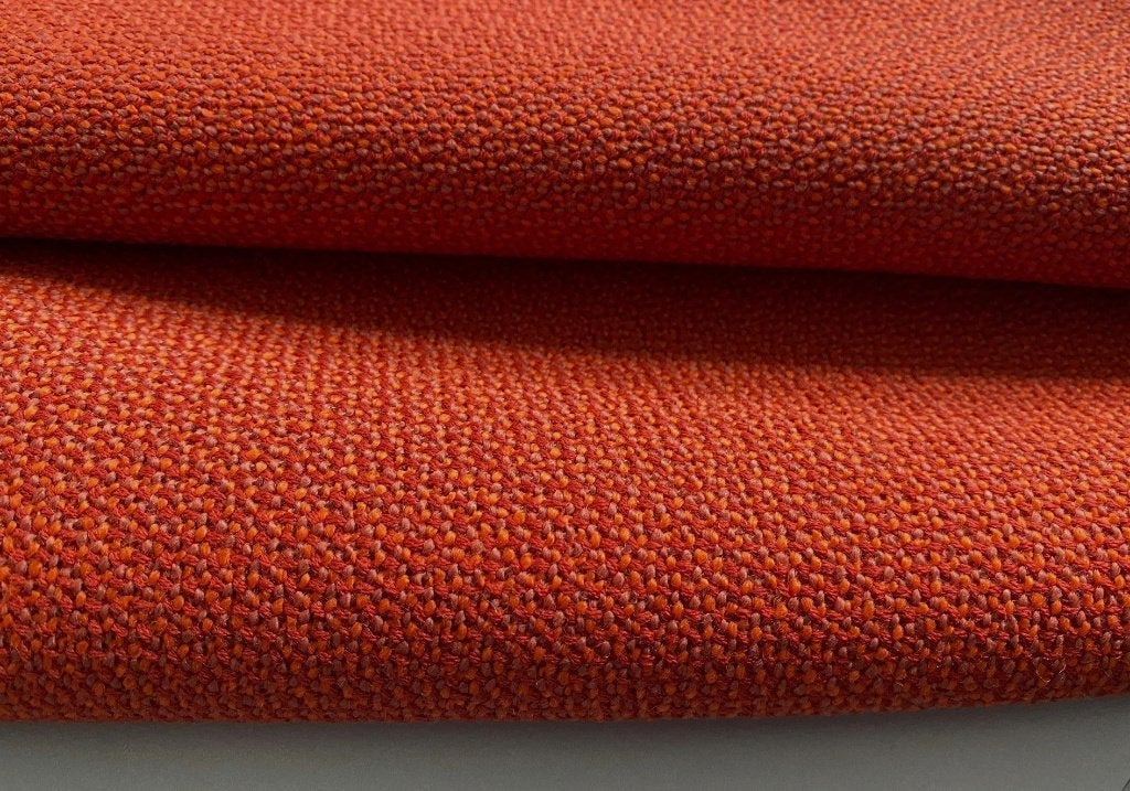 ROHI Credo XXL Coral; oranjetinten; 2x restant meubelstof, Wol, 120 cm of meer, Oranje, Ophalen of Verzenden
