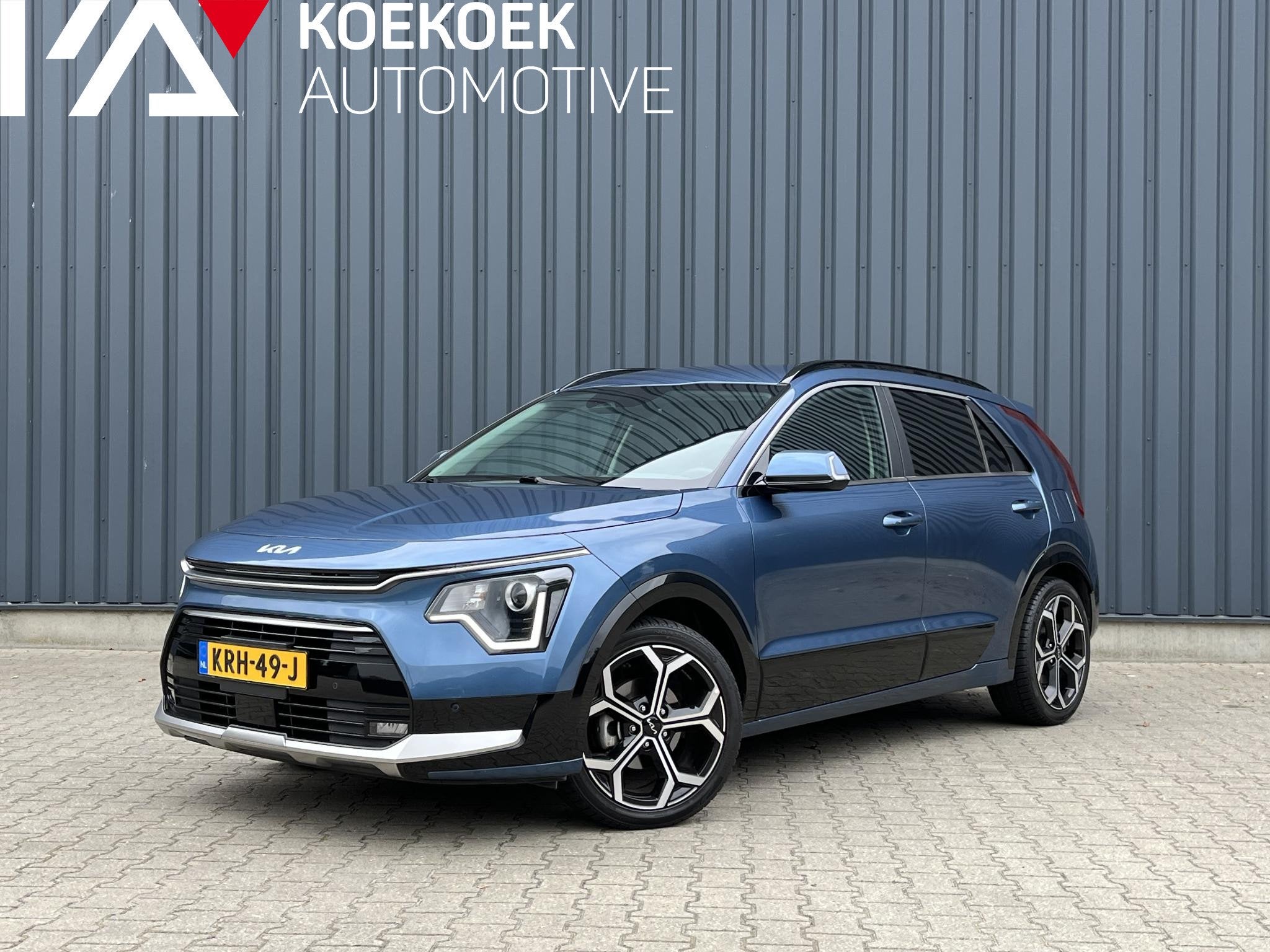 Kia Niro 1.6 GDi Hybrid DynamicLine, 1374 kg, Stof, Gebruikt, Met garantie (alle)