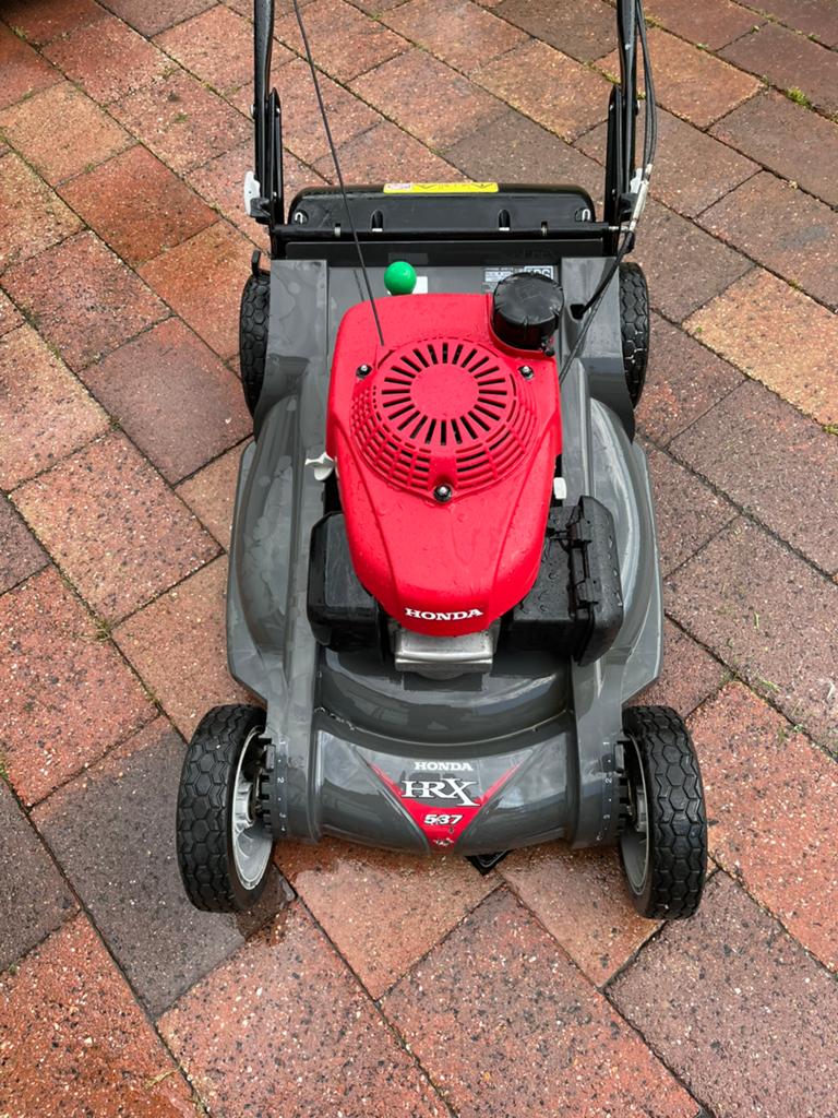 Honda 537 mulchmaaier 275 euro, Tuin en Terras, Ophalen, Cirkelmaaier, Honda, Mulchfunctie