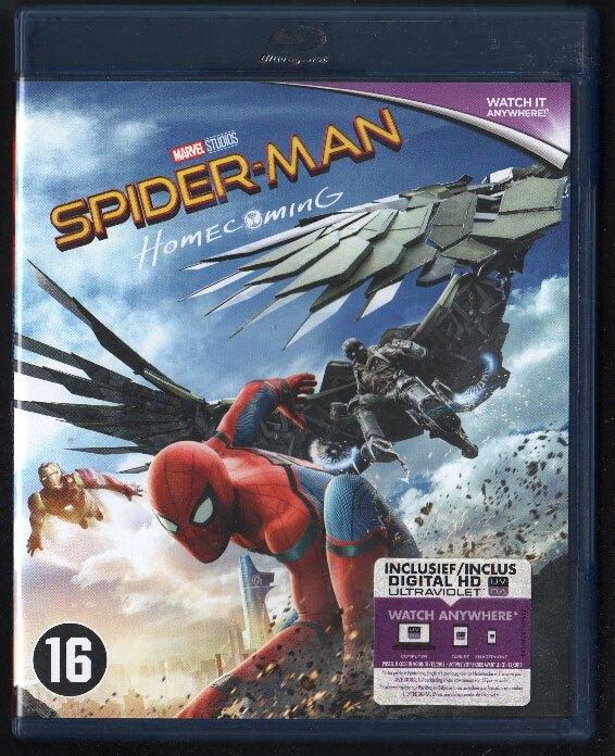 Spider-Man: Homecoming. Blu-ray., Cd's en Dvd's, Blu-ray, Ophalen of Verzenden, Gebruikt, Actie