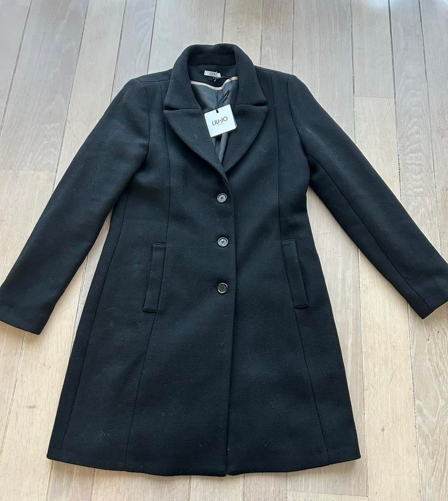 LIU JO monopetto,nieuw. Mantel wolblend. Italiaanse maat 46., Kleding | Dames, Jassen | Winter, Ophalen of Verzenden, Nieuw