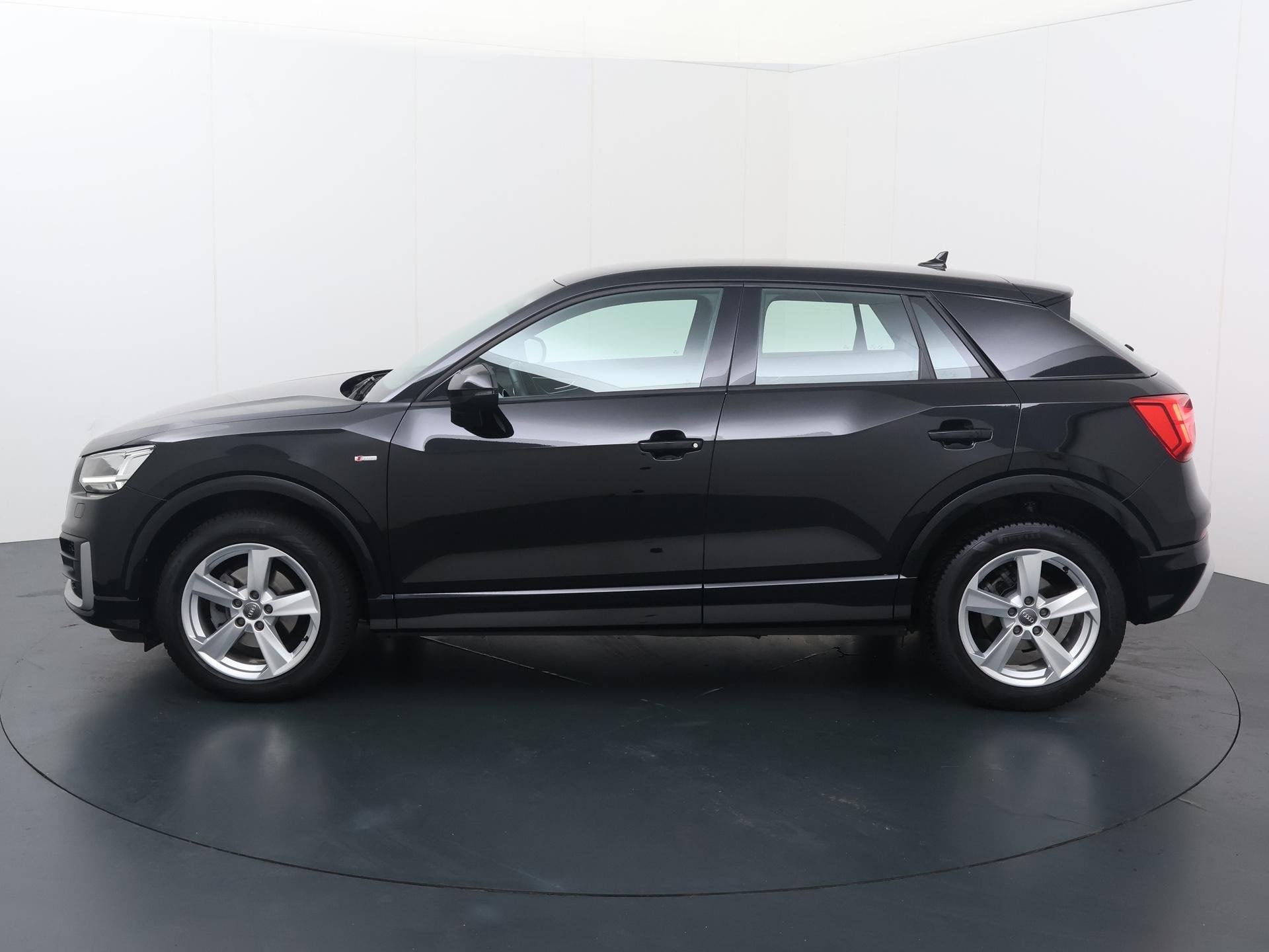 Audi Q2 35 TFSI S Edition | 150 PK | Automaat | Cruise contr, Auto's, 12 maanden, 4 cilinders, Leder en Stof, Zwart