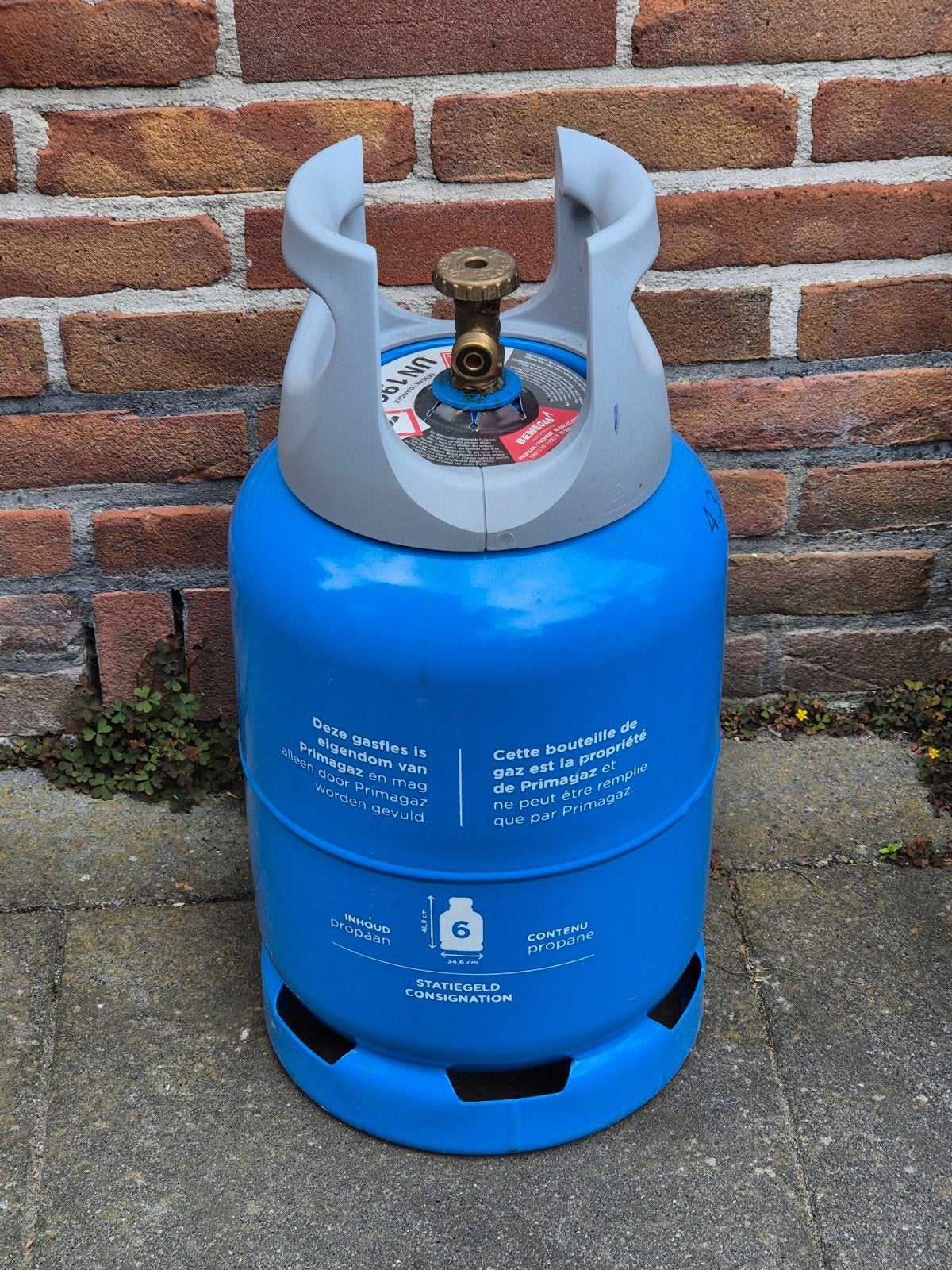 Primagaz EasyBlue PLUS gasfles met statiegeld, Ophalen
