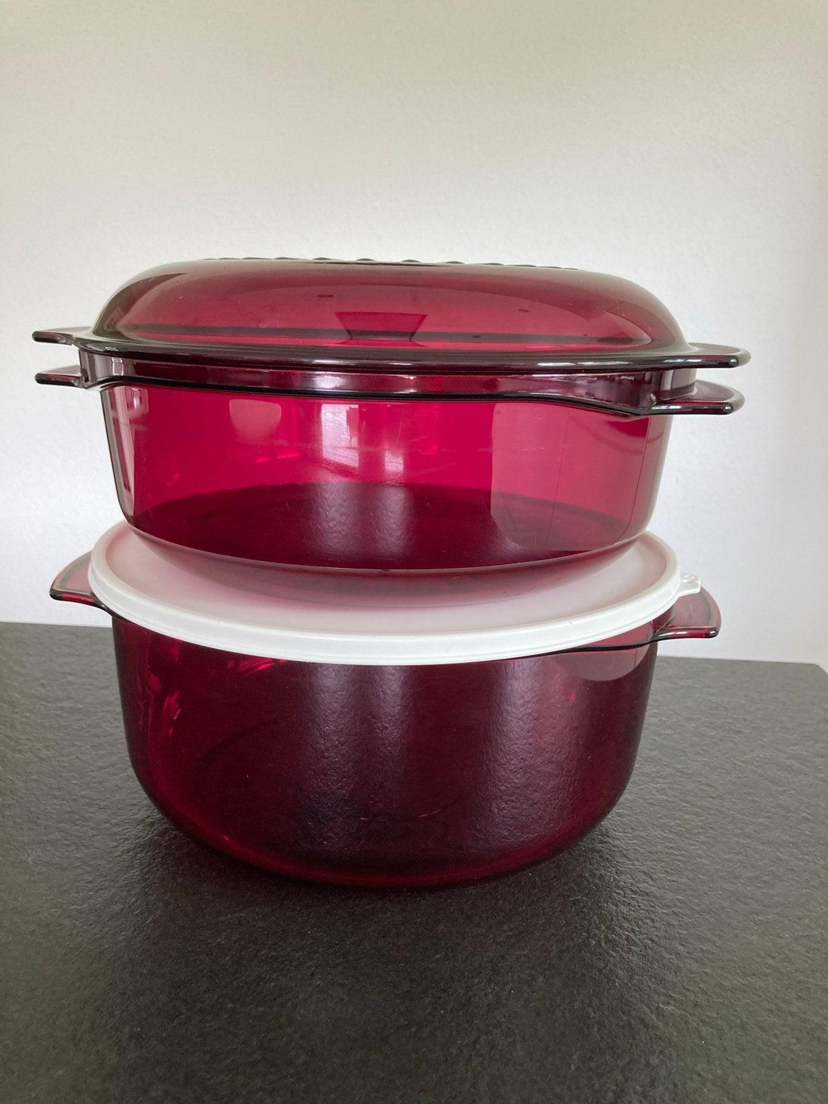 Tupperware MicroPlus: Koken, bewaren, invriezen, opwarmen, Schaal, Met deksel, Ophalen of Verzenden, Zo goed als nieuw