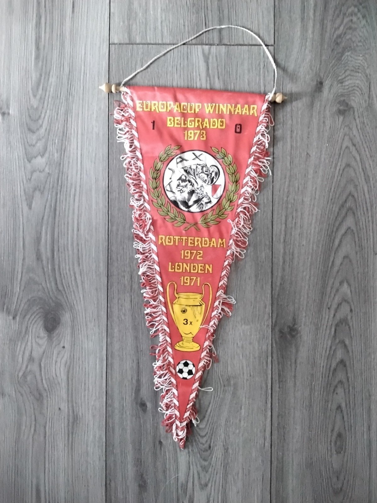 Grote ajax vaan winnaar Europacup 1971 1972 en 1973, Ophalen of Verzenden